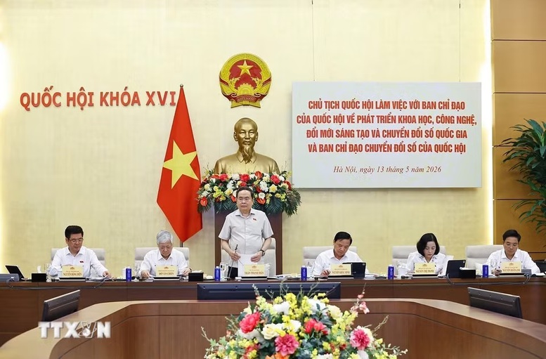 Chủ tịch Quốc hội Trần Thanh Mẫn Chuyển đổi số thực chất, nâng cao hiệu quả hoạt động của Quốc hội