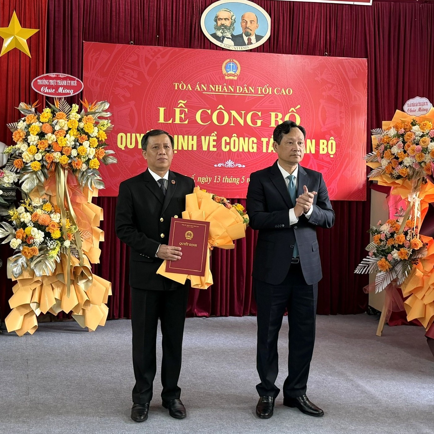Ông Đặng Quốc Lộc giữ chức Chánh án Tòa án Nhân dân thành phố