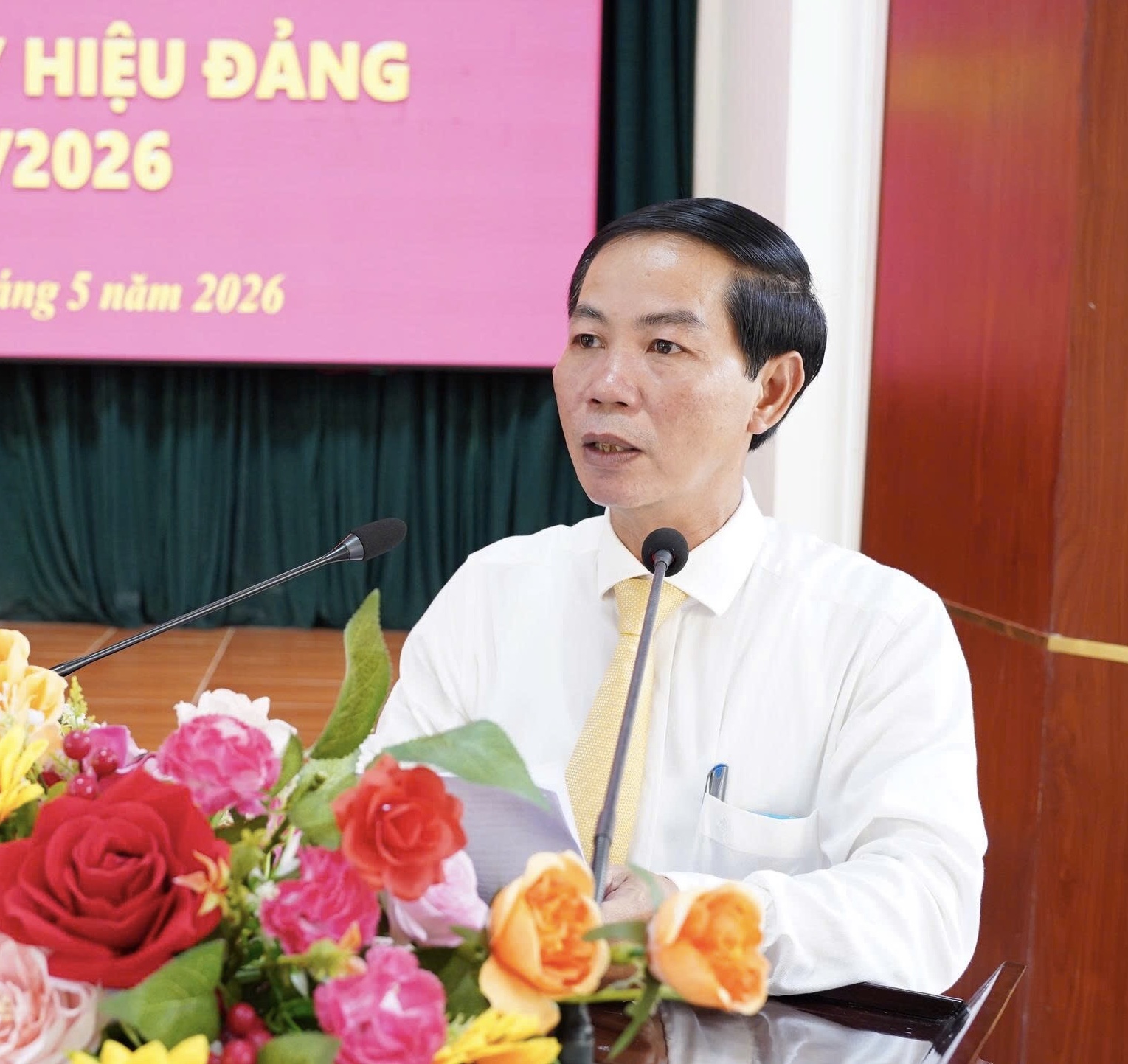 Phường Phong Điền Trao tặng Huy hiệu Đảng cho 7 đảng viên