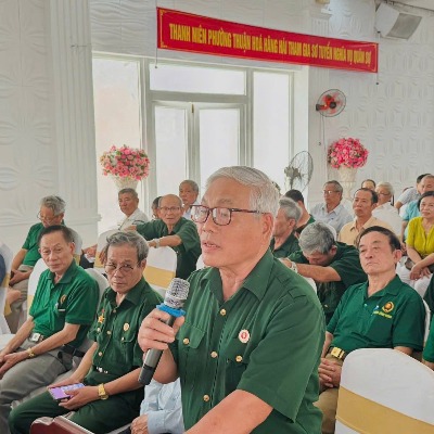 Phát huy vai trò Cựu chiến binh trong các phong trào