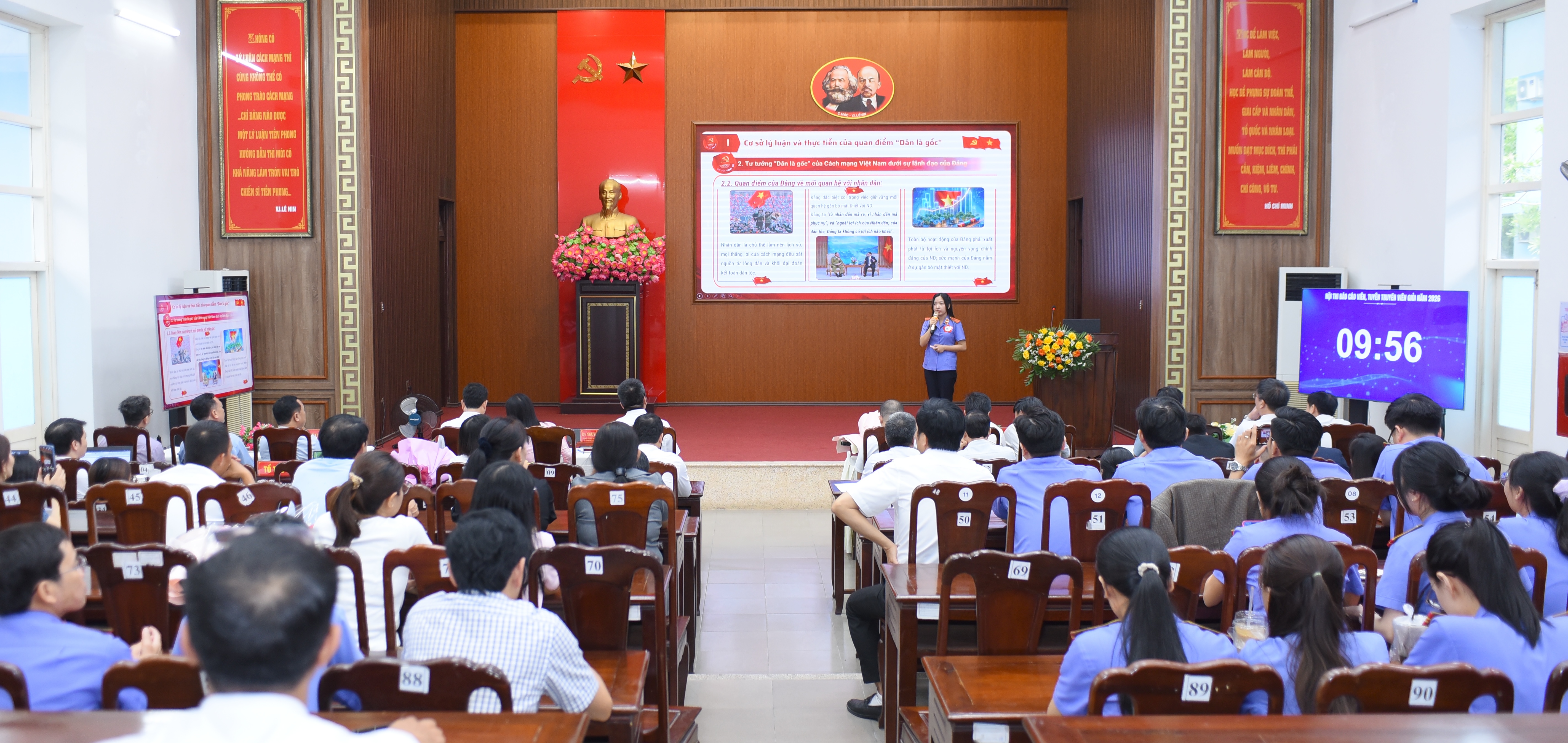 10 thí sinh vào vòng chung khảo Hội thi Báo cáo viên, Tuyên truyền viên giỏi