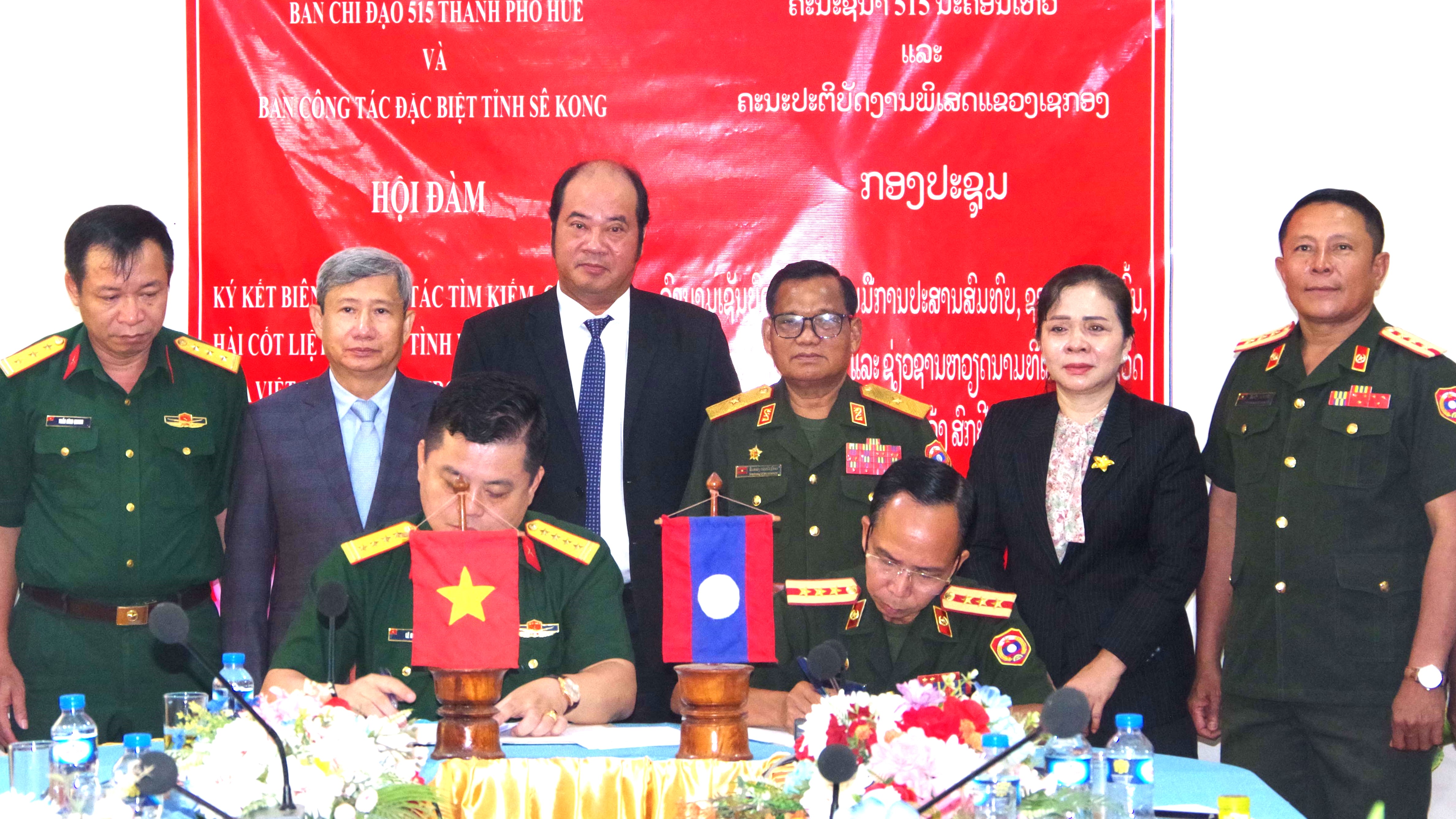 Ký kết phối hợp tìm kiếm, quy tập hài cốt liệt sĩ