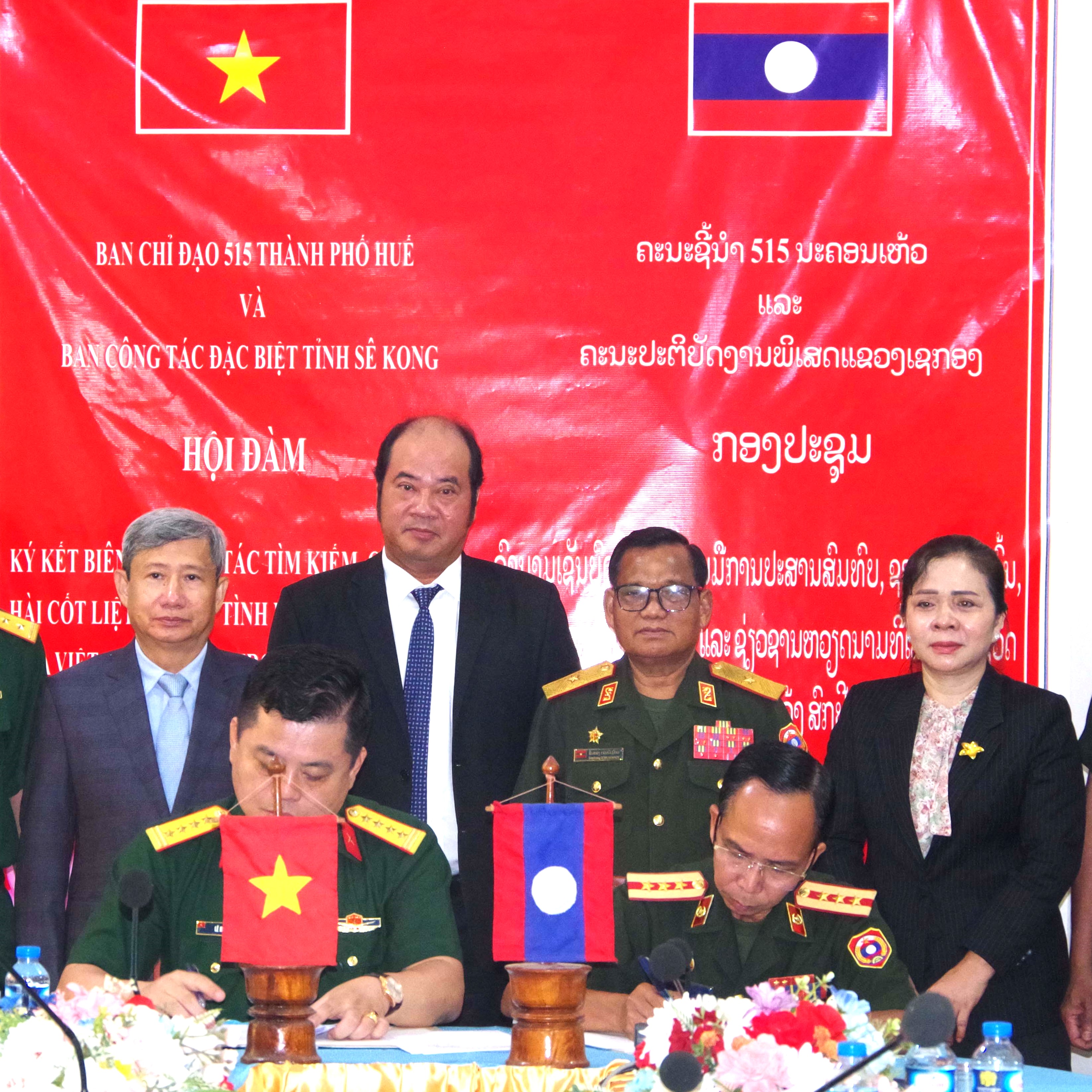 Ký kết phối hợp tìm kiếm, quy tập hài cốt liệt sĩ