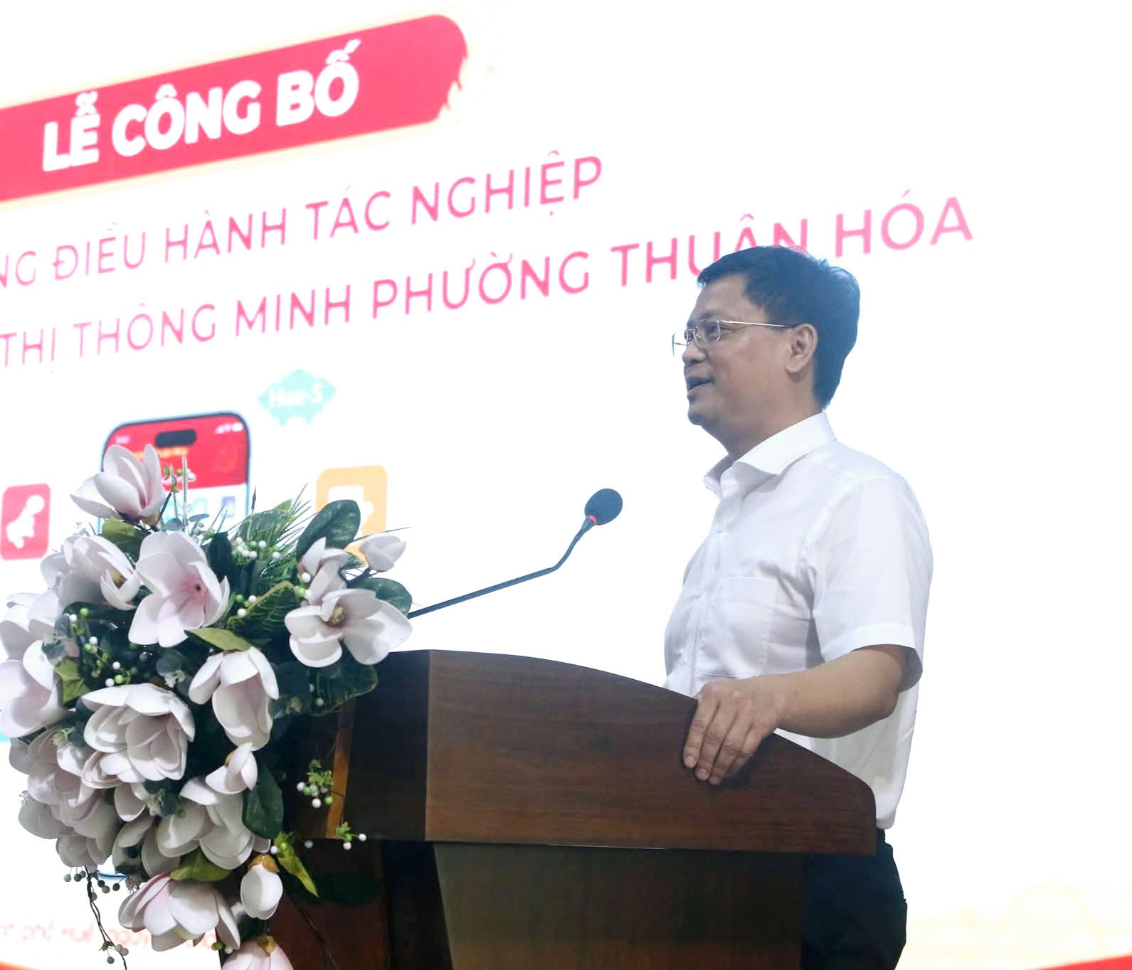 Phường Thuận Hóa công bố ứng dụng điều hành tác nghiệp và dịch vụ đô thị thông minh