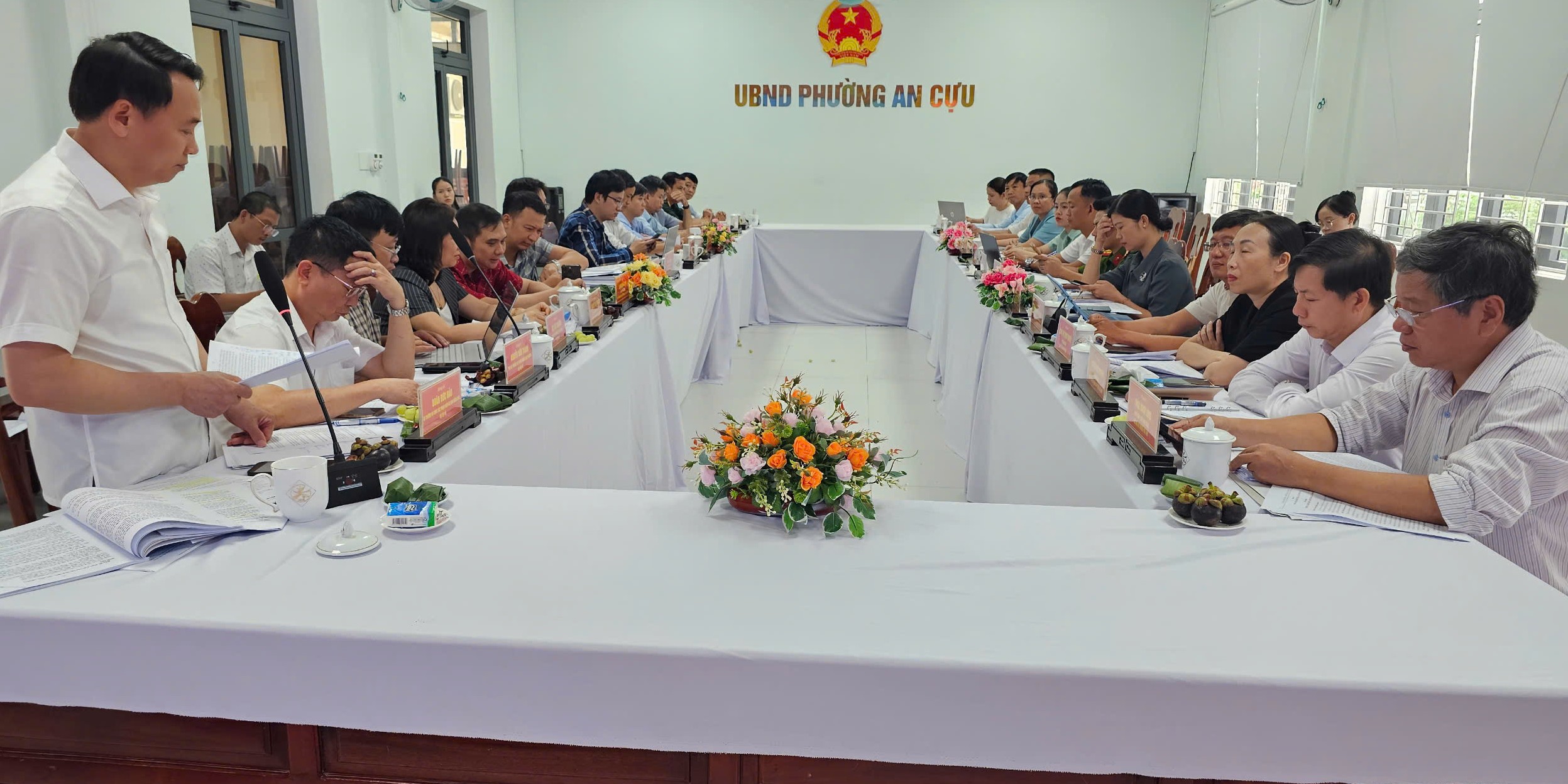 Khảo sát thực tiễn thi hành Luật Thực hiện dân chủ ở cơ sở tại phường An Cựu