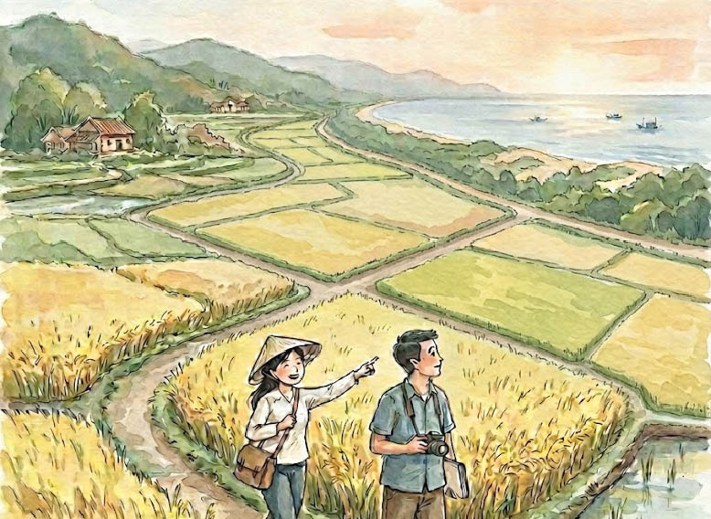 Sắc vàng trong phố