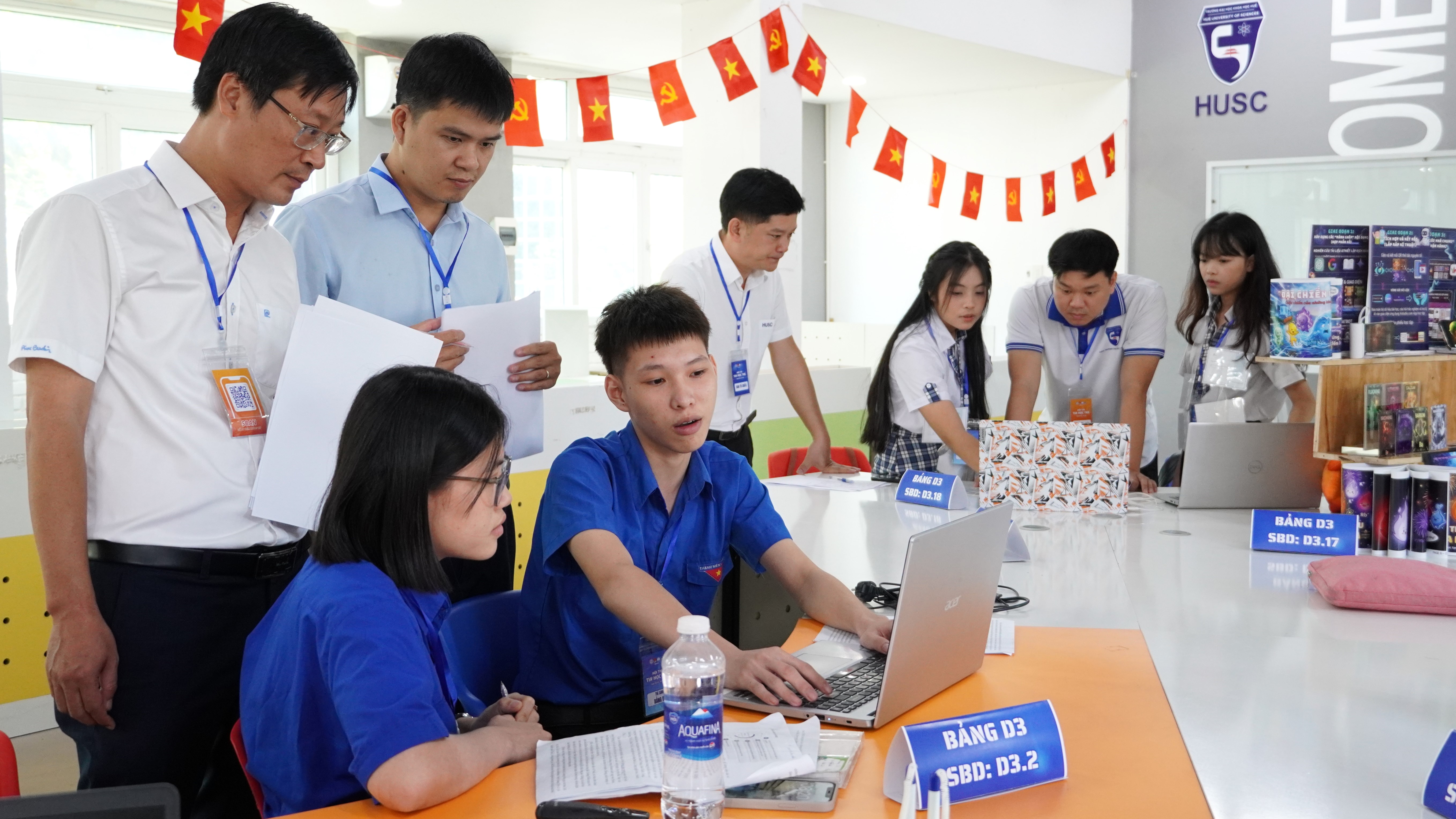 Hơn 160 thí sinh tranh tài tại Hội thi Tin học trẻ TP Huế