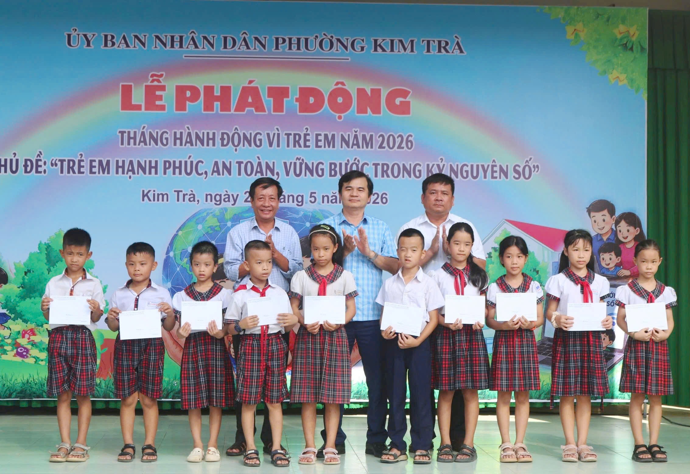 Kim Trà phát động “Tháng hành động vì trẻ em”