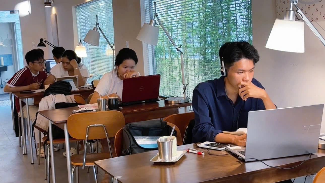 Độc đáo mô hình study space