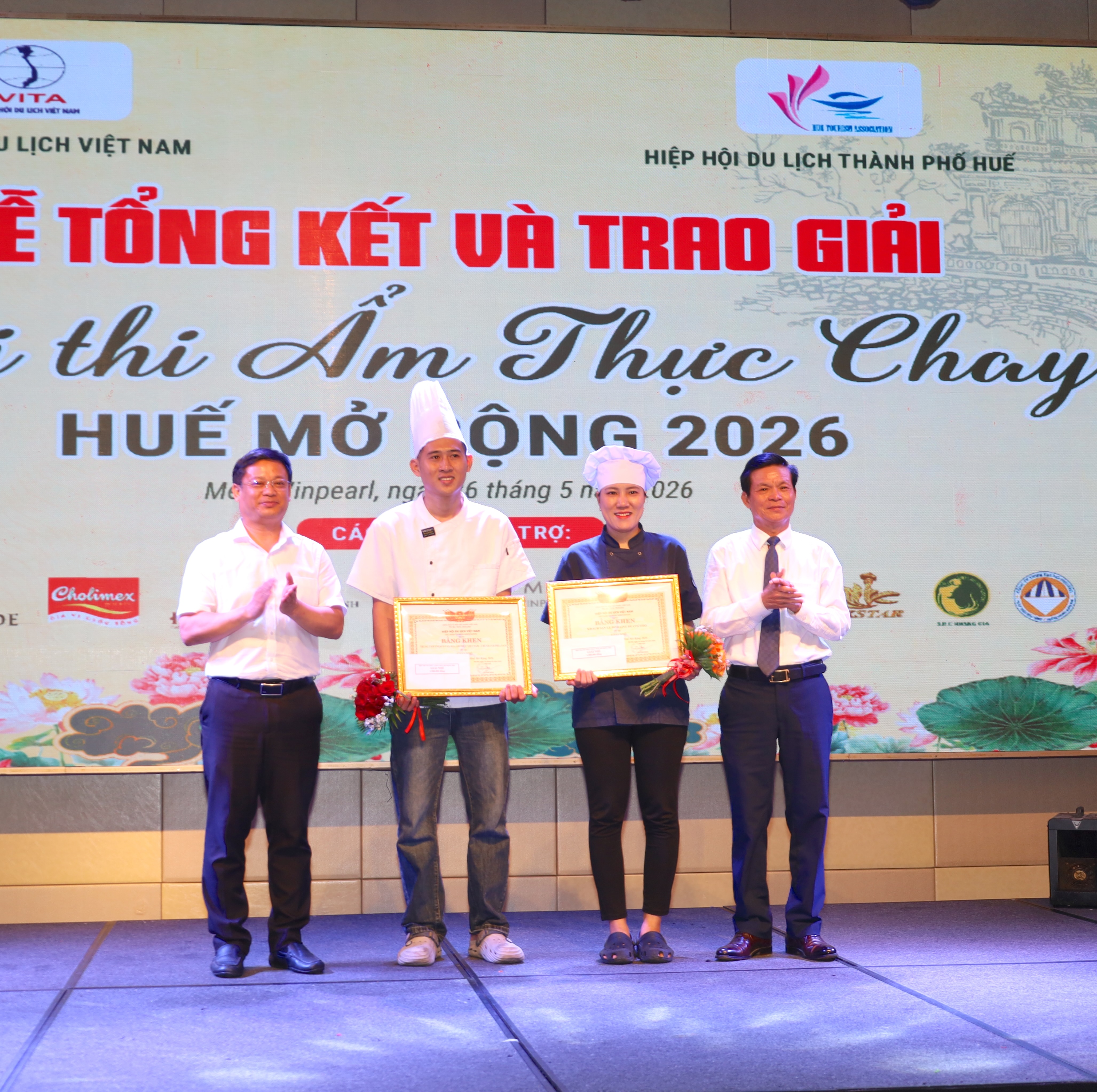 Trao 27 giải tại hội thi Ẩm thực chay Huế mở rộng