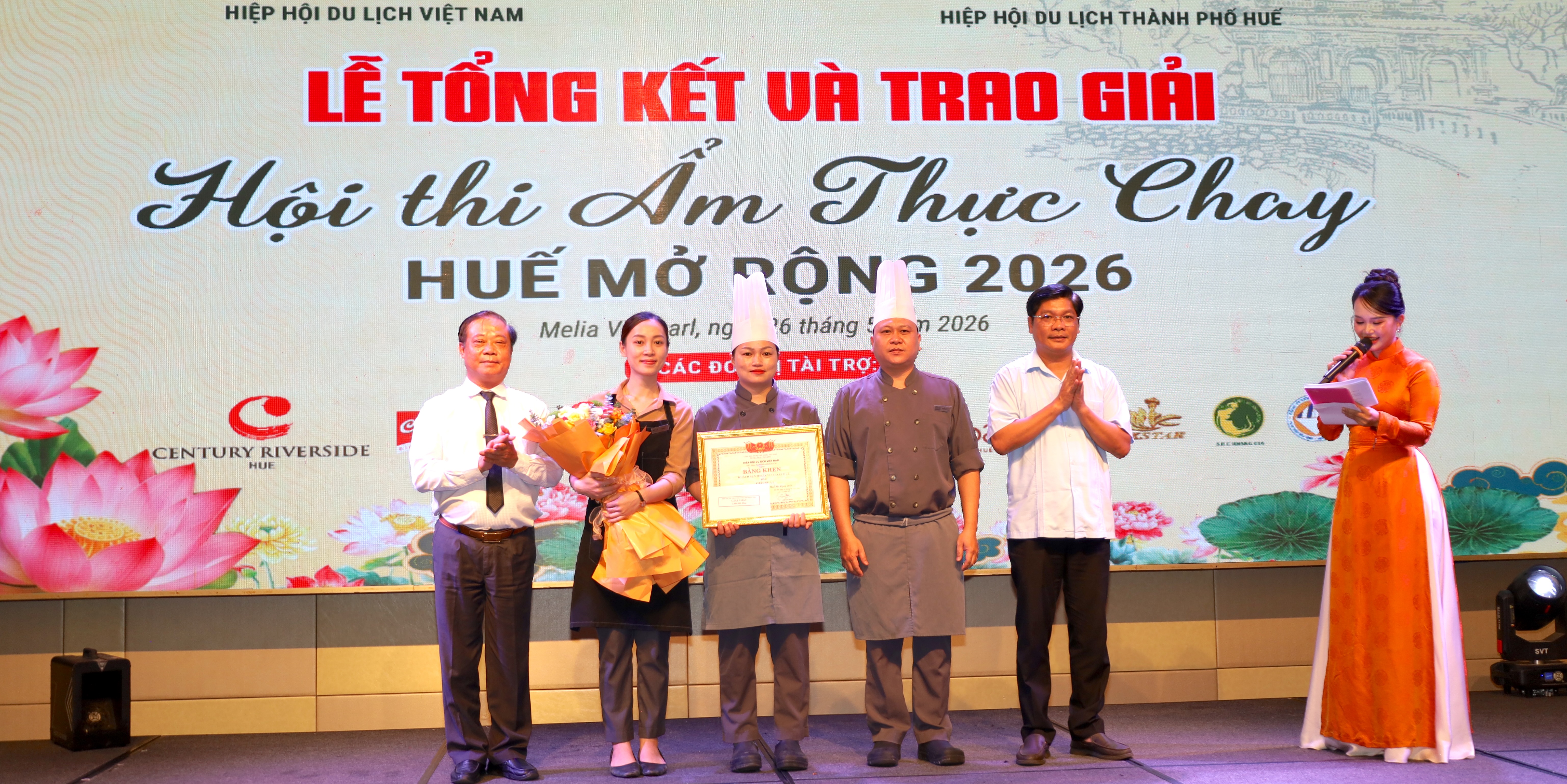 Trao 27 giải tại hội thi Ẩm thực chay Huế mở rộng