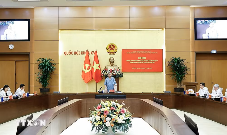 Tổng Bí thư, Chủ tịch nước Tô Lâm Công tác lập pháp phải chuyển mạnh từ tư duy quản lý sang kiến tạo phát triển