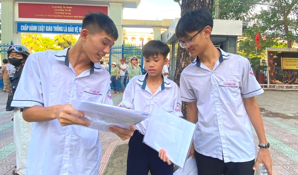 Đề thi vừa sức, bám sát chương trình