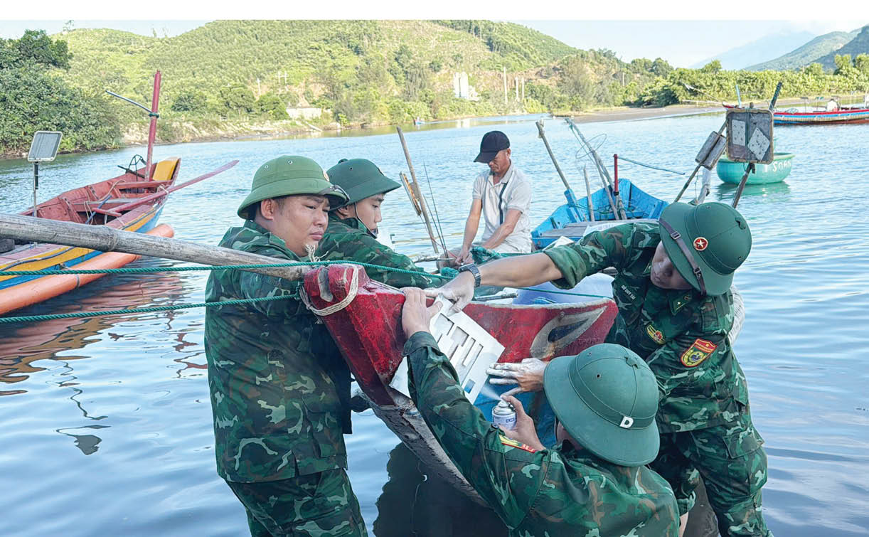 “Điểm tựa” bên chân sóng