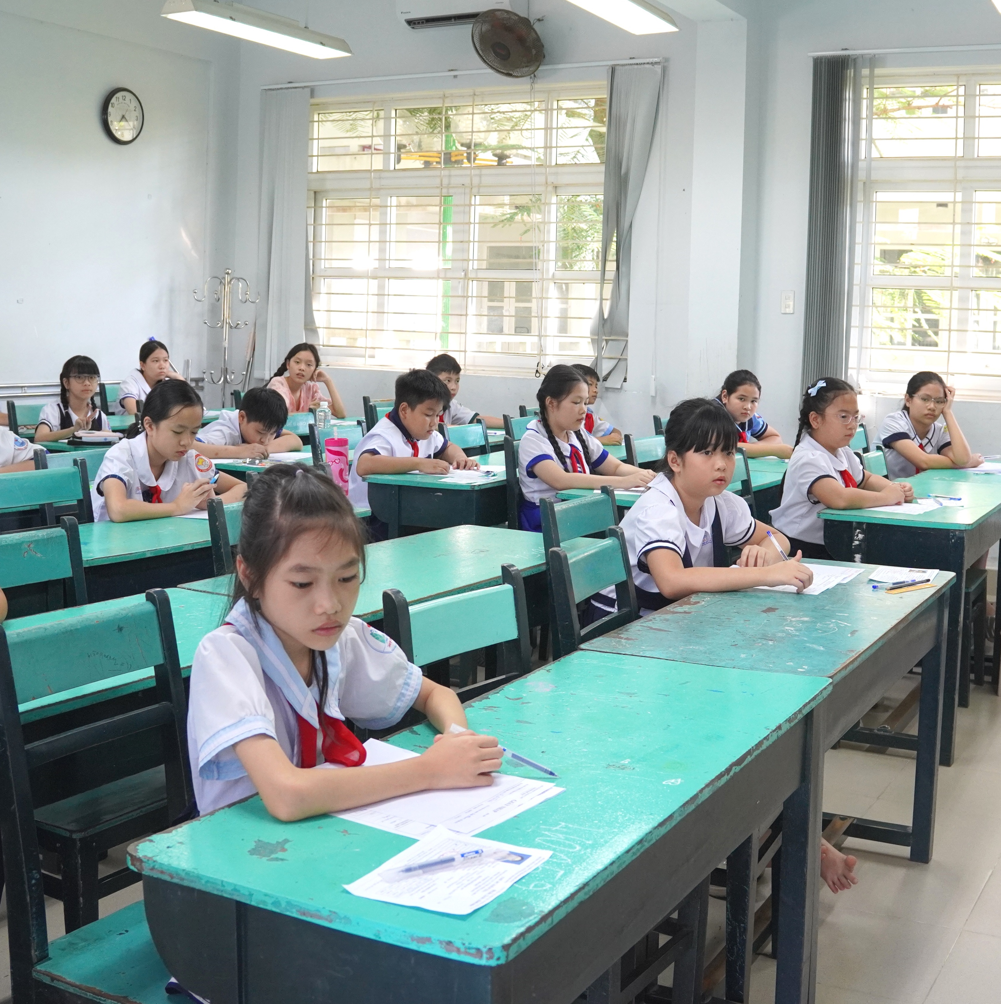 Trên 1 700 học sinh dự tuyển vào lớp 6 Trường THCS Nguyễn Tri Phương