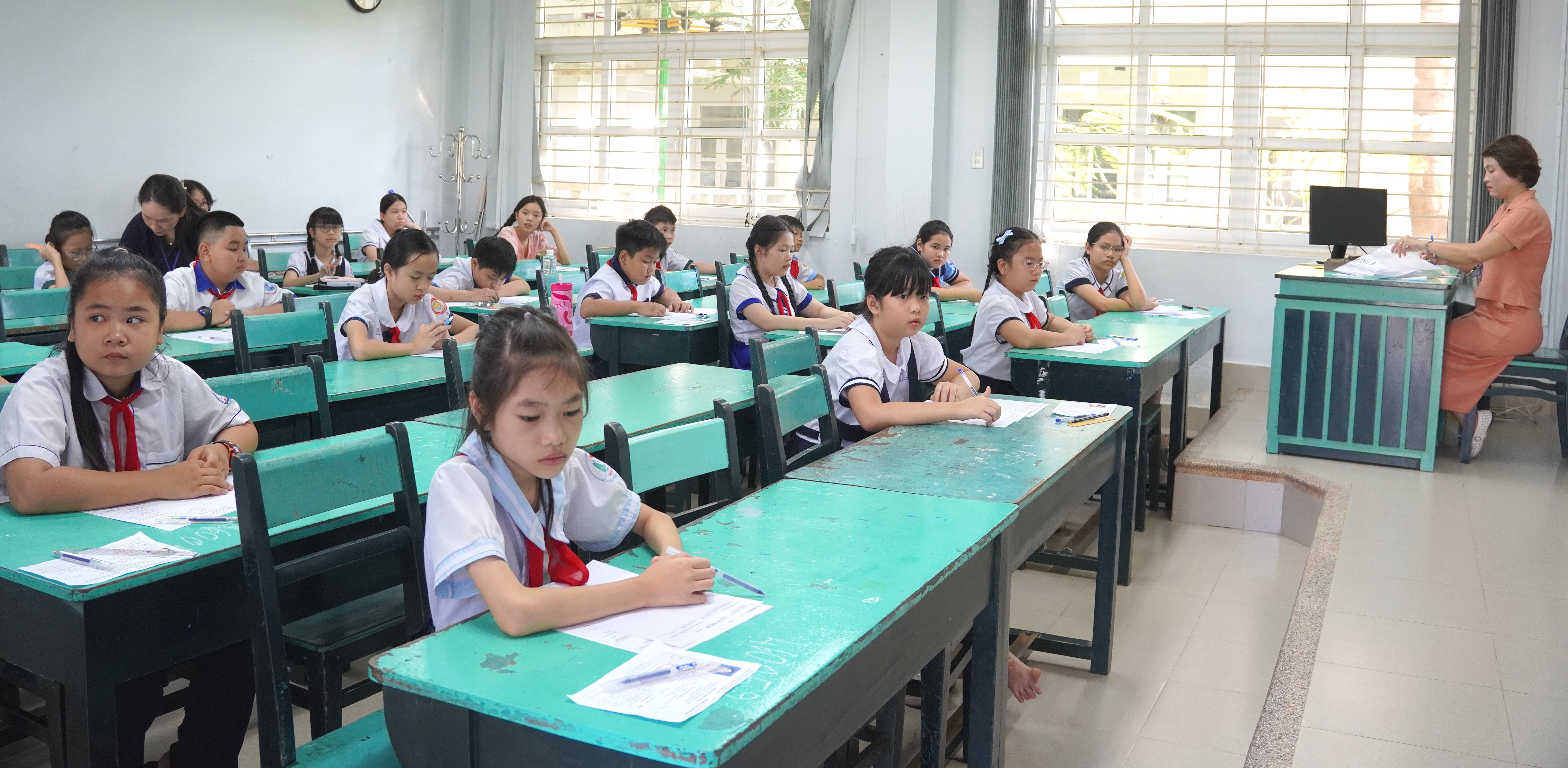 Trên 1 700 học sinh dự tuyển vào lớp 6 Trường THCS Nguyễn Tri Phương