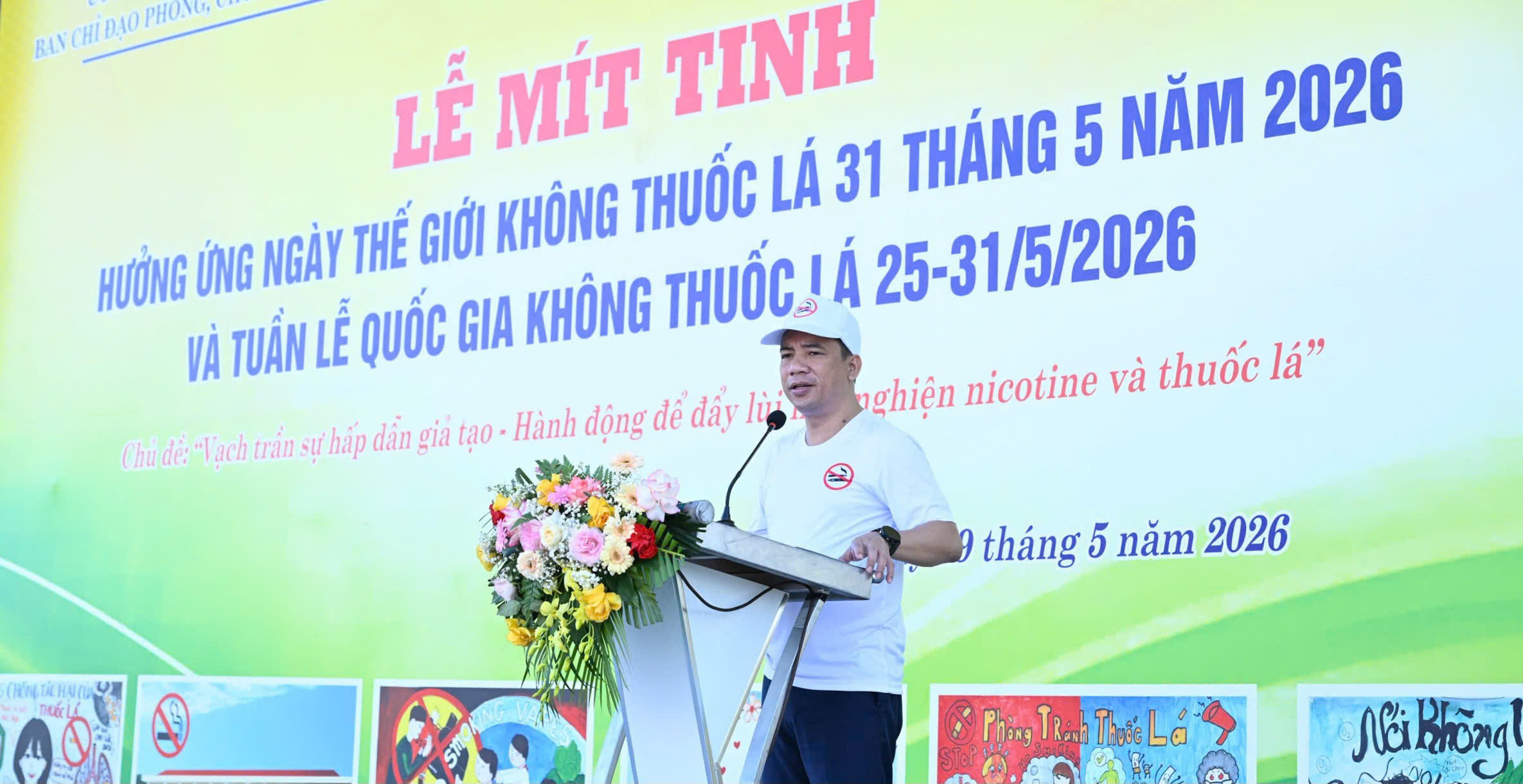 Chung tay xây dựng môi trường sống không khói thuốc