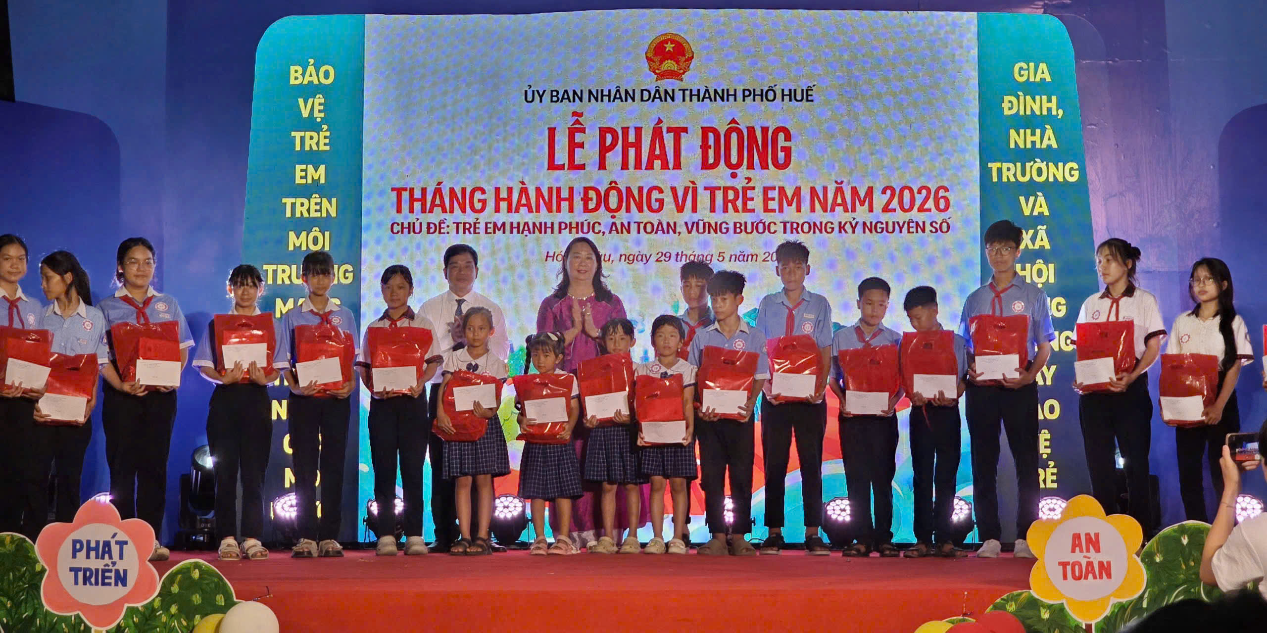 Phát động Tháng hành động vì trẻ em