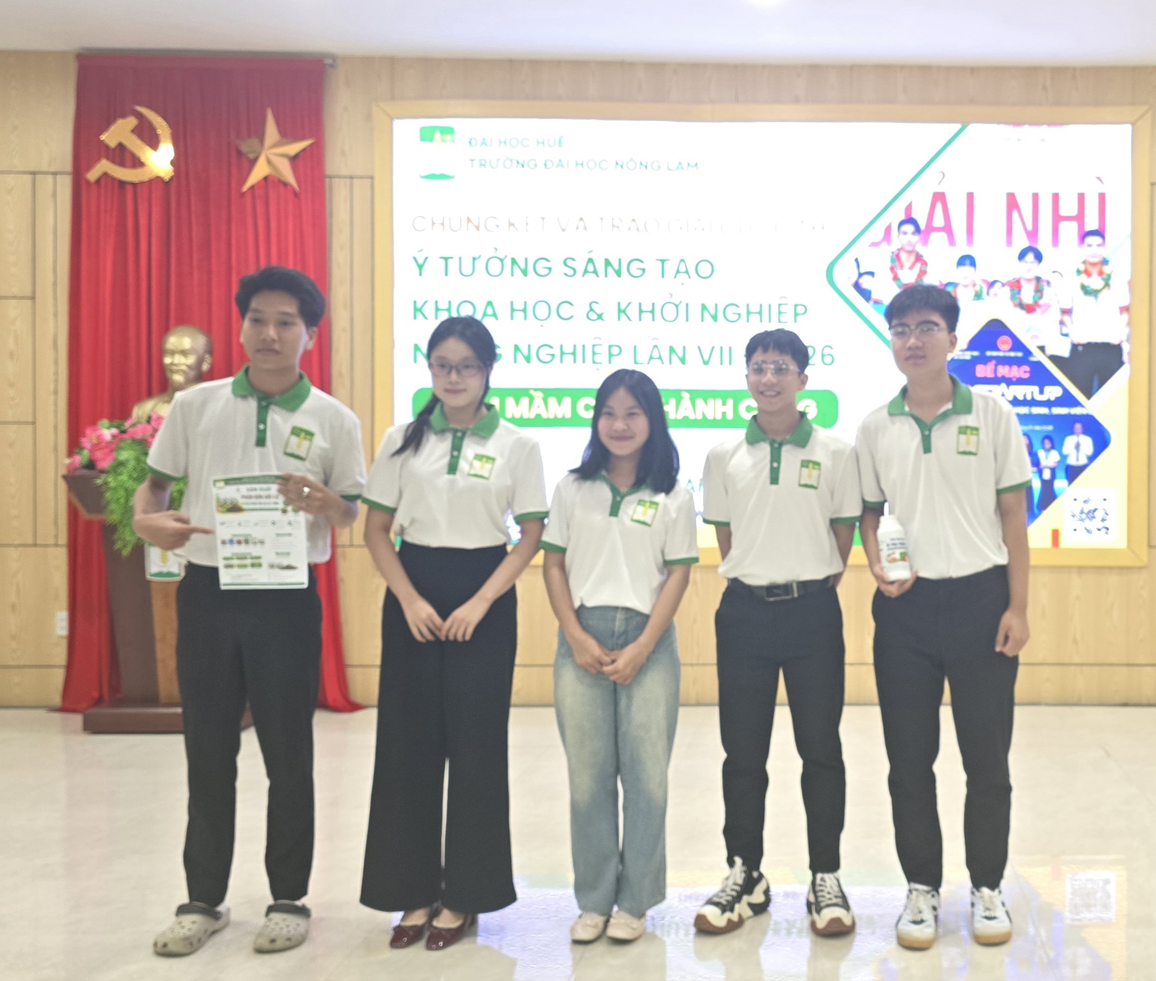 10 dự án vào chung kết cuộc thi ý tưởng sáng tạo khoa học và khởi nghiệp nông nghiệp