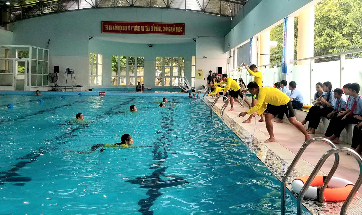 Trang bị kỹ năng phòng, chống đuối nước cho trẻ em