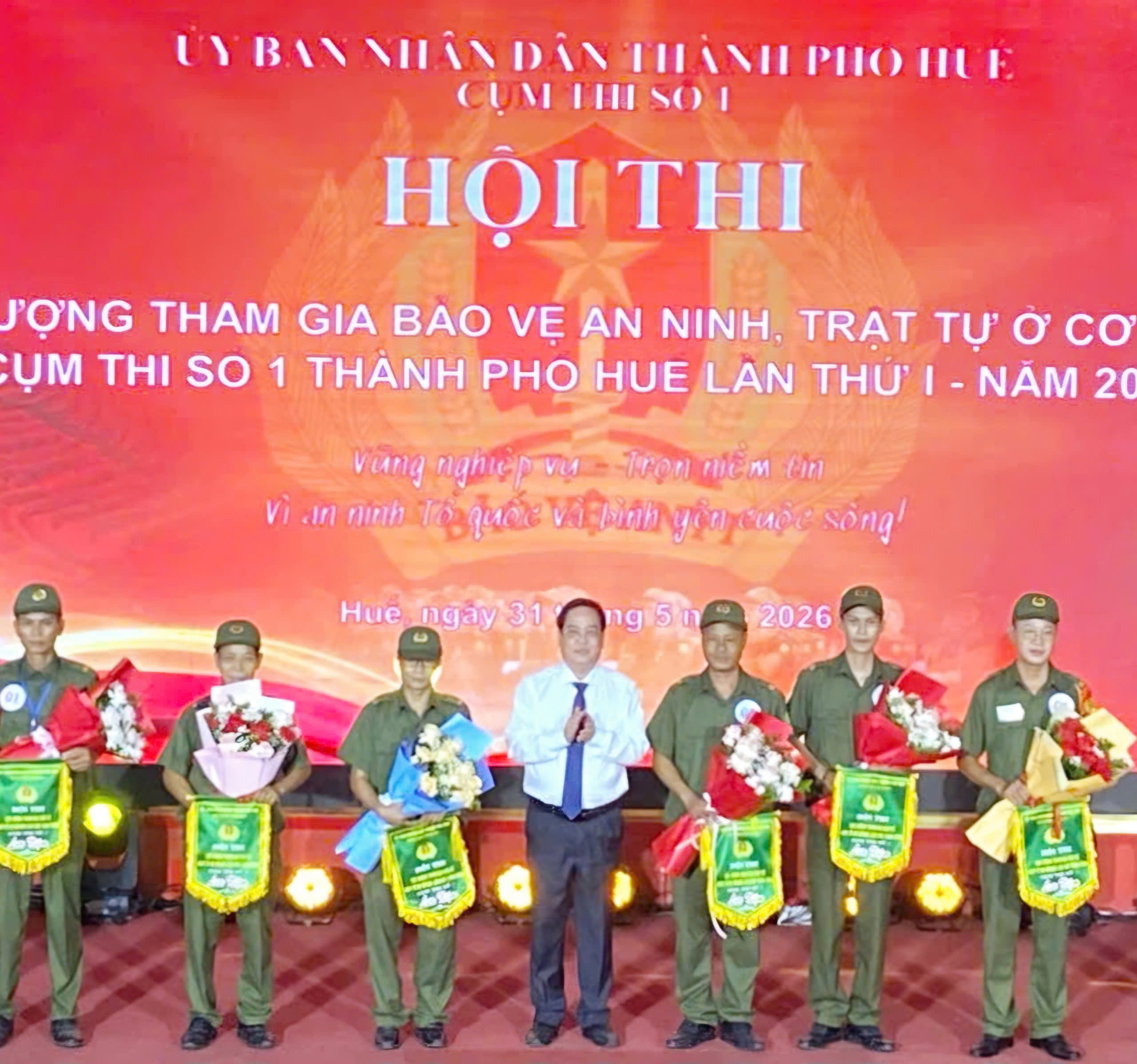 Khai mạc Hội thi lực lượng tham gia bảo vệ an ninh trật tự cơ sở giỏi Cụm số 1