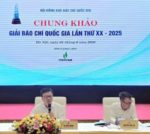 177 tác phẩm vào vòng chung khảo Giải Báo chí Quốc gia lần thứ XX - năm 2025