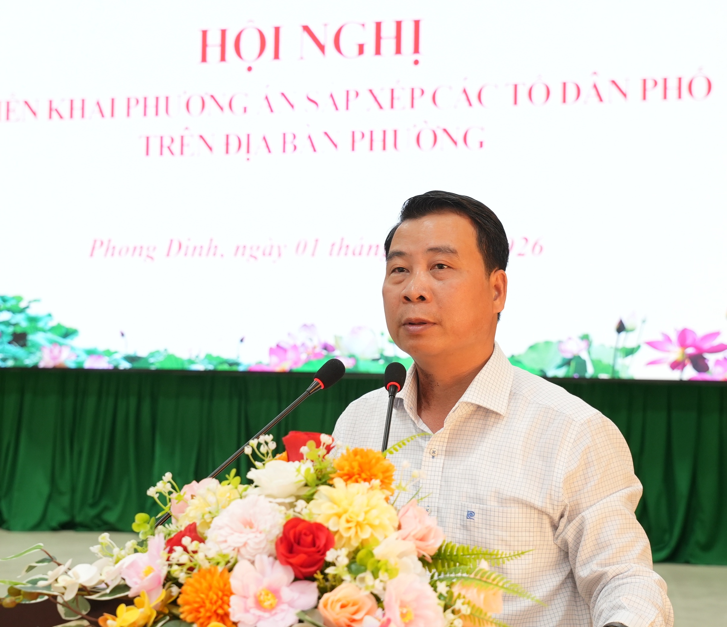 Phường Phong Dinh sắp xếp tinh gọn 23 tổ dân phố