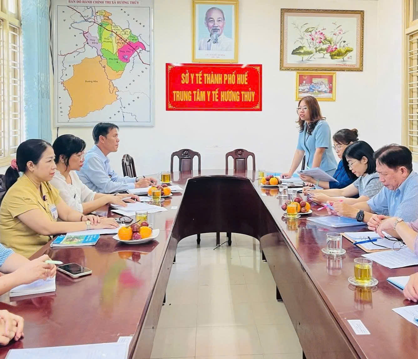 Khảo sát công tác quản lý hậu cần phương tiện tránh thai tại Trung tâm Y tế Hương Thủy