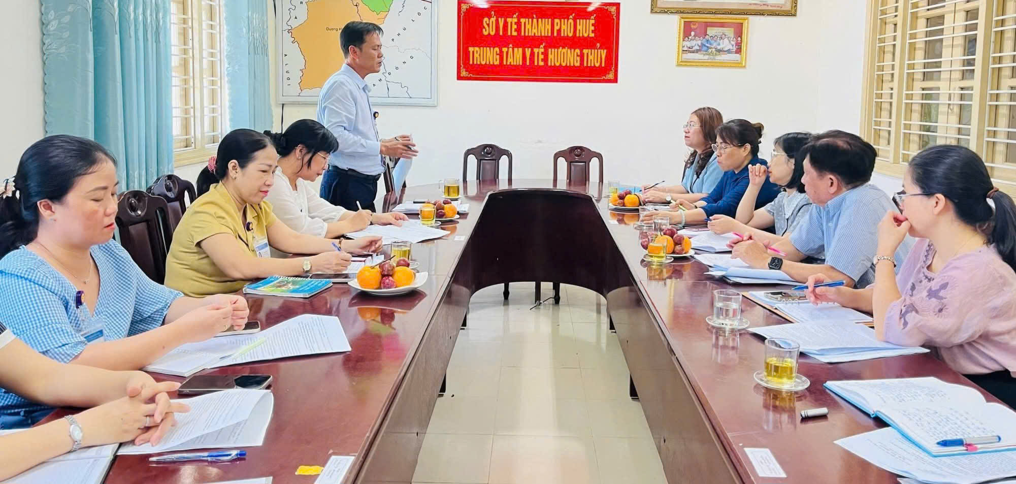 Khảo sát công tác quản lý hậu cần phương tiện tránh thai tại Trung tâm Y tế Hương Thủy