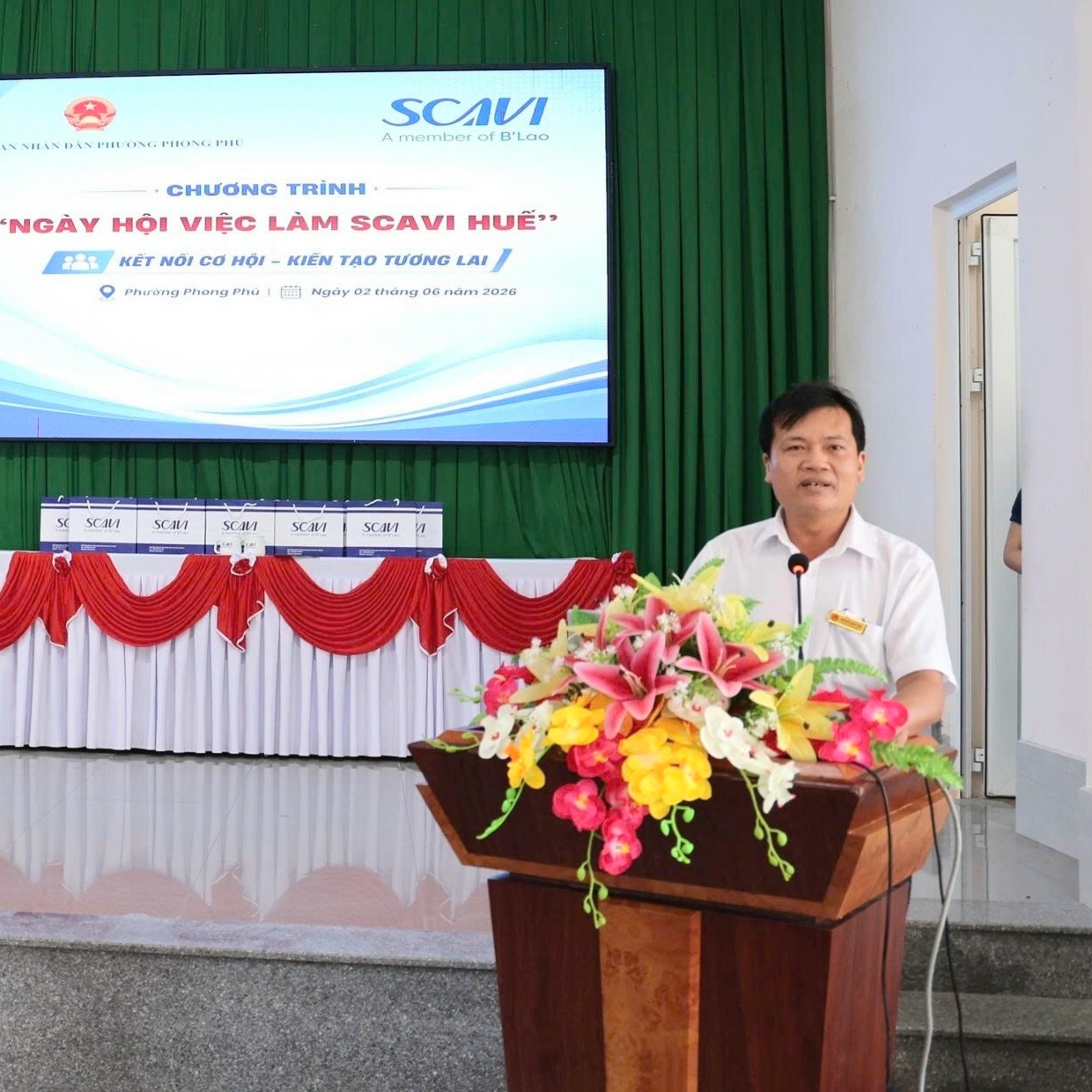 Phường Phong Phú phối hợp với SCAVI Huế tuyển dụng, đào tạo 1 500 lao động