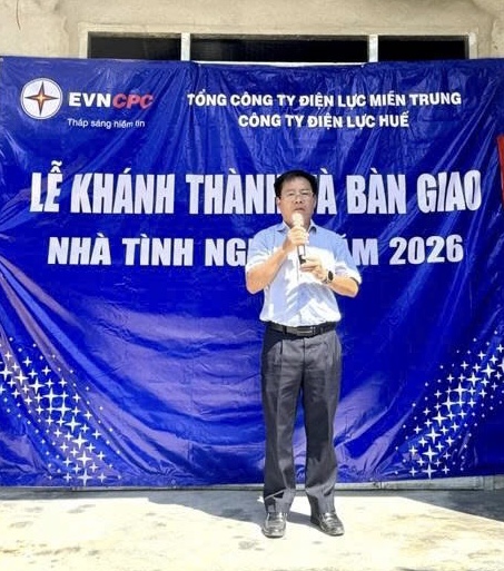 Công ty Điện lực Huế khánh thành, bàn giao nhà tình nghĩa