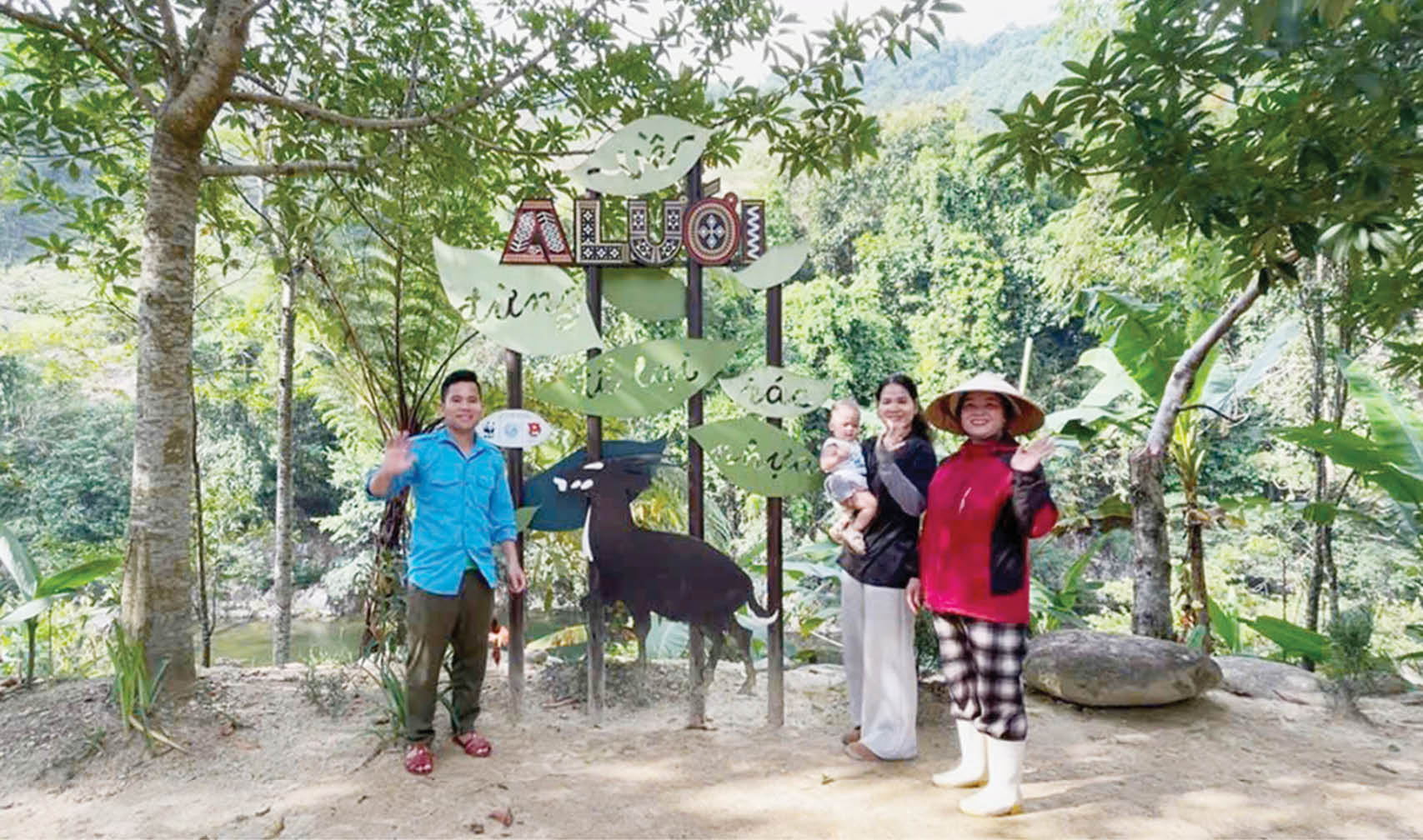 Chàng trai làm du lịch từ suối A Lin