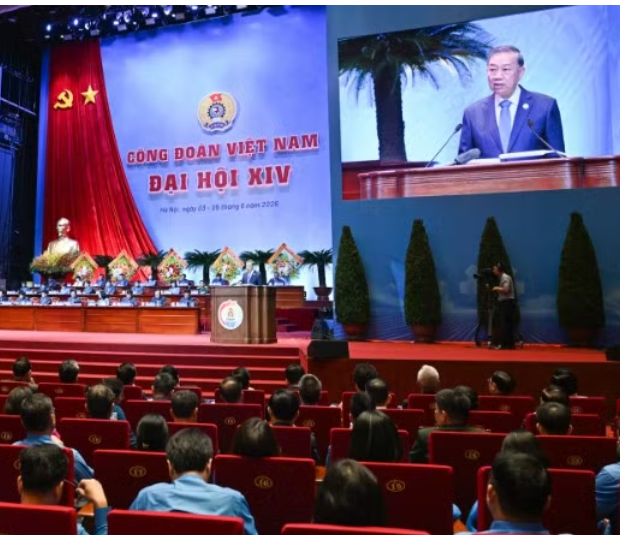Công đoàn Việt Nam tập trung xây dựng giai cấp công nhân Việt Nam hiện đại, lớn mạnh trong kỷ nguyên mới