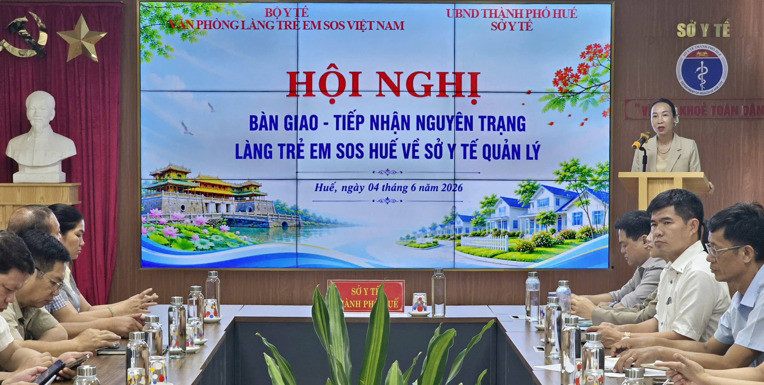 Tiếp nhận nguyên trạng Làng trẻ em SOS Huế
