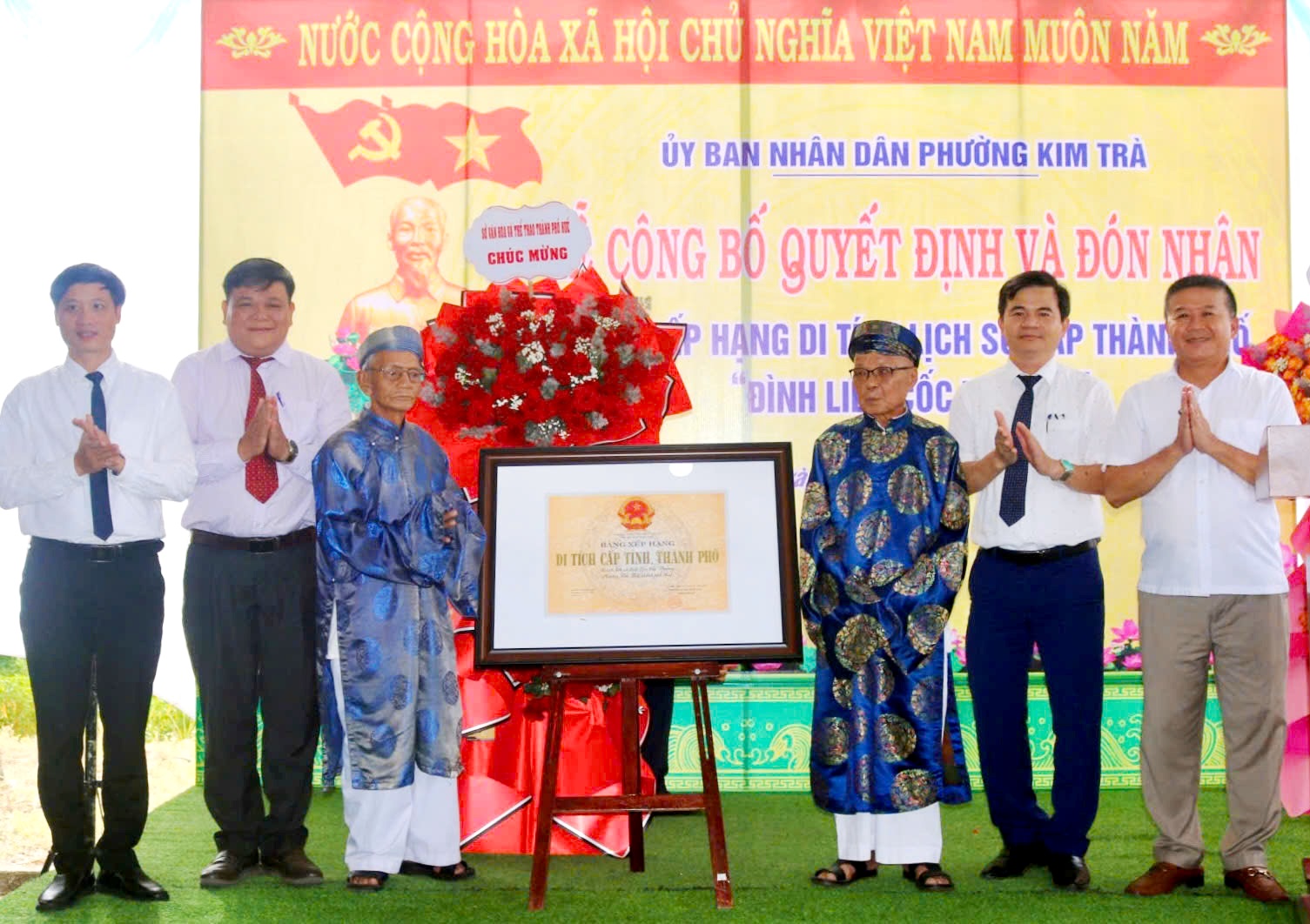 Kim Trà có di tích thứ 8 được xếp hạng