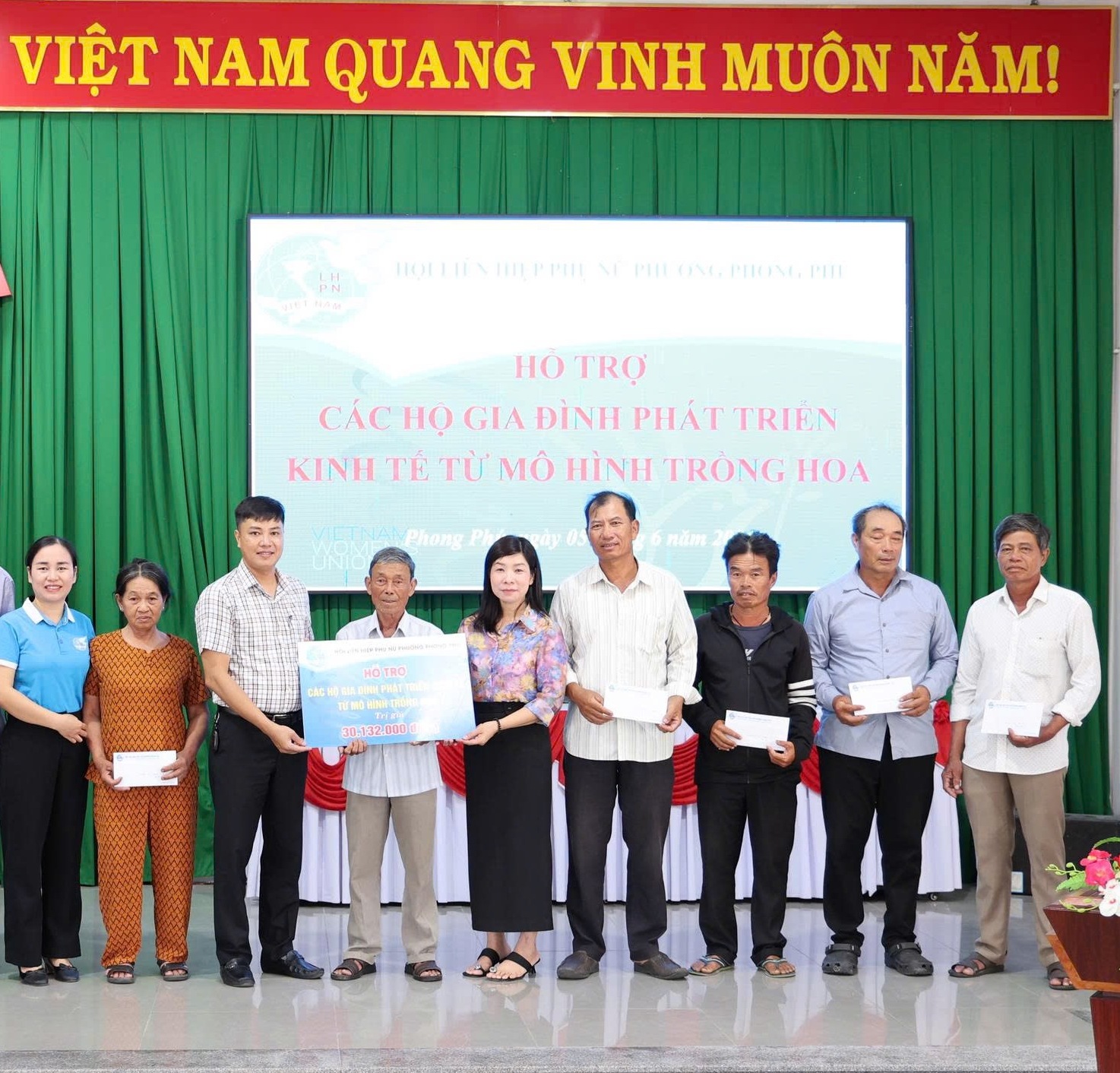 Phong Phú Ra mắt mô hình sinh kế IMO và hỗ trợ hội viên phụ nữ phát triển kinh tế