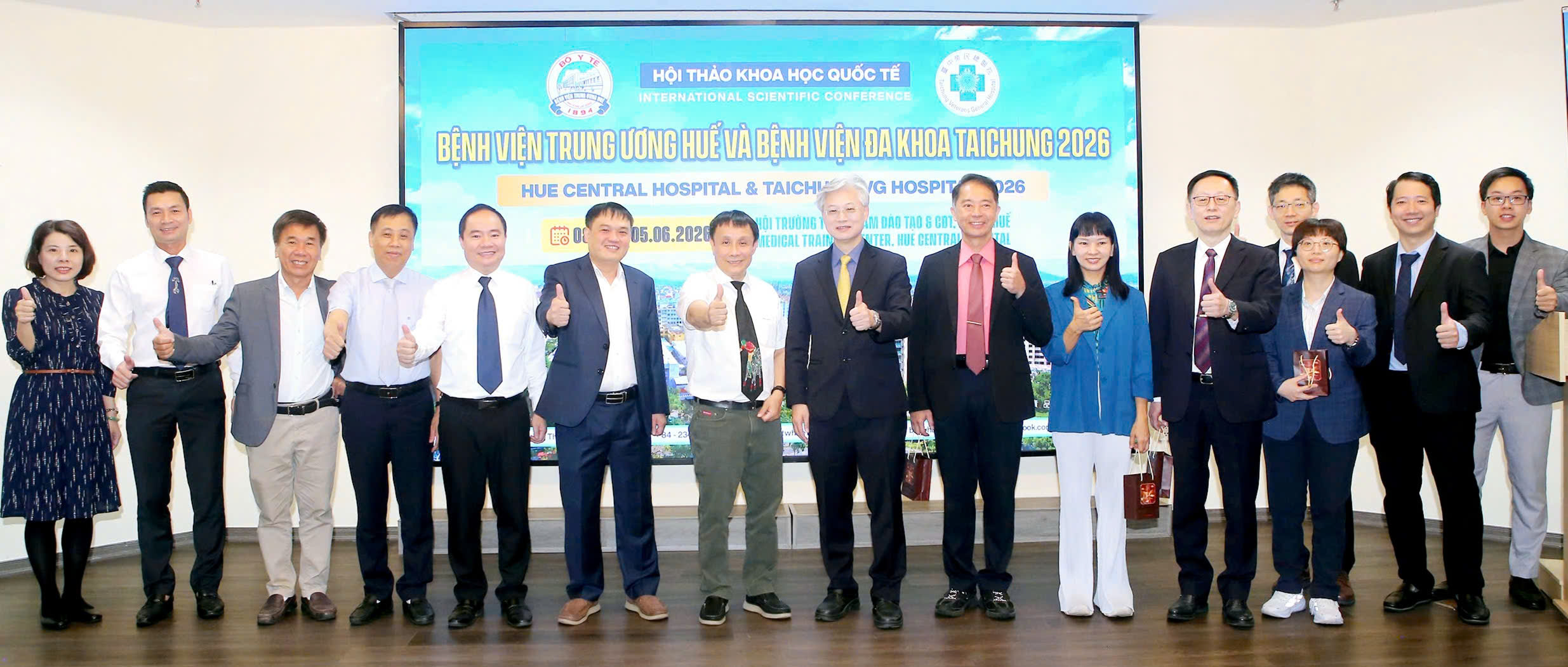 Thúc đẩy hợp tác chuyên sâu giữa Bệnh viện Trung ương Huế và Bệnh viện Đa khoa Taichung