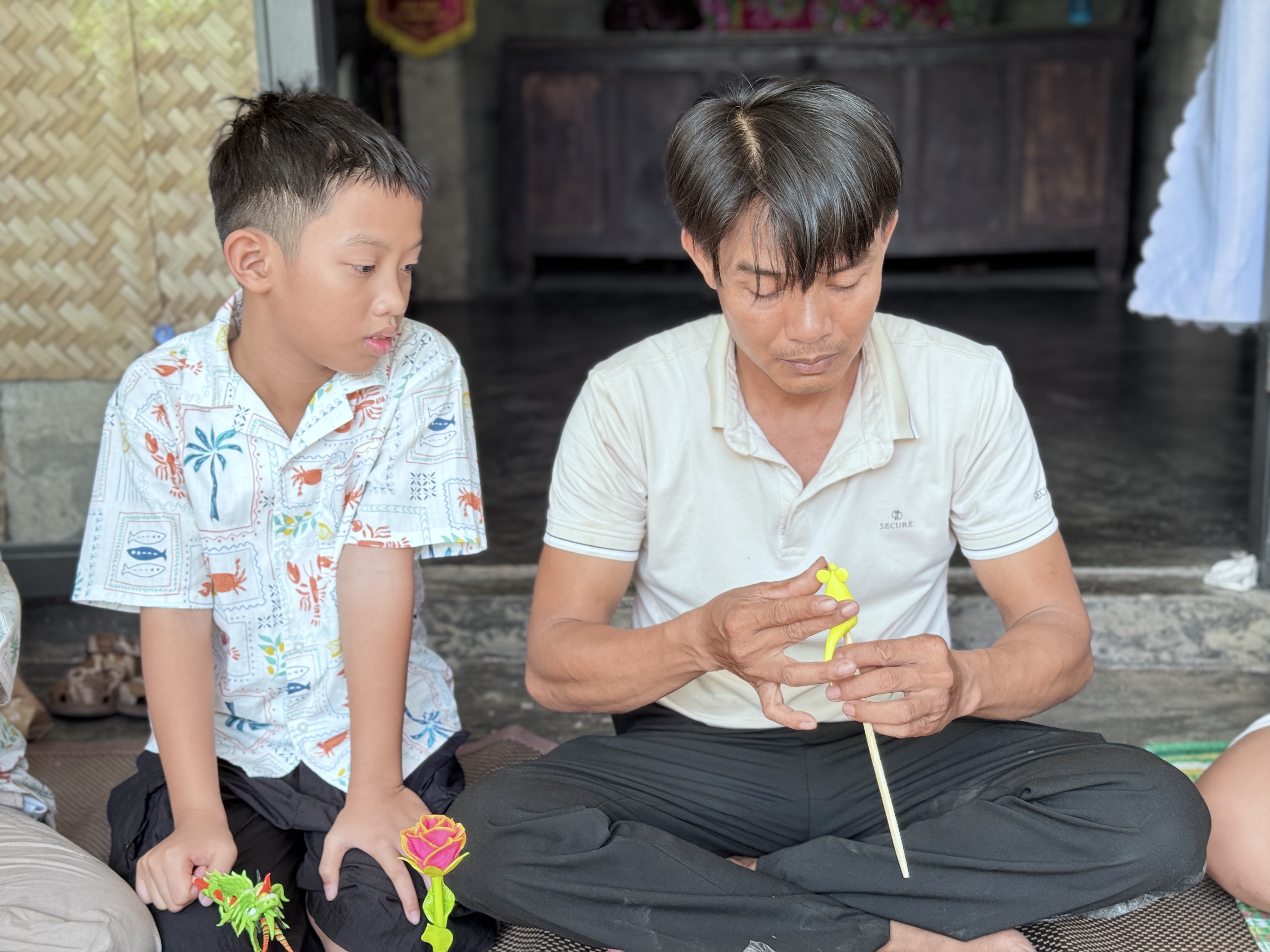 Làm tò he cùng nghệ nhân