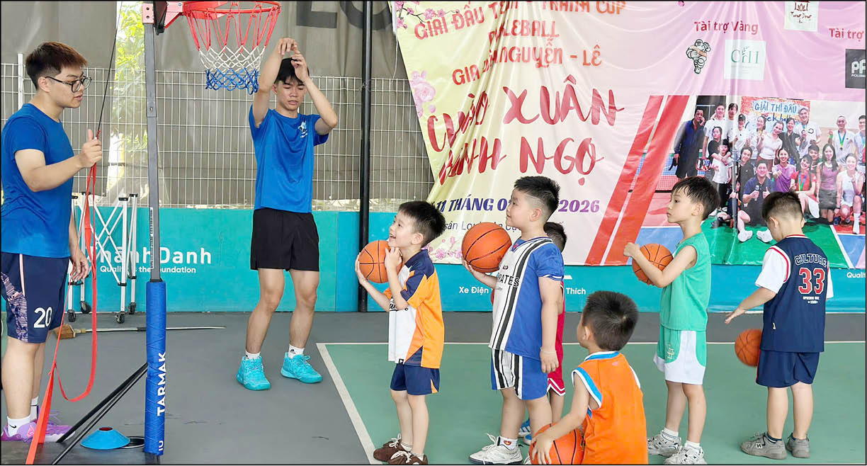 Rèn thể chất và kỹ năng qua các lớp thể thao hè