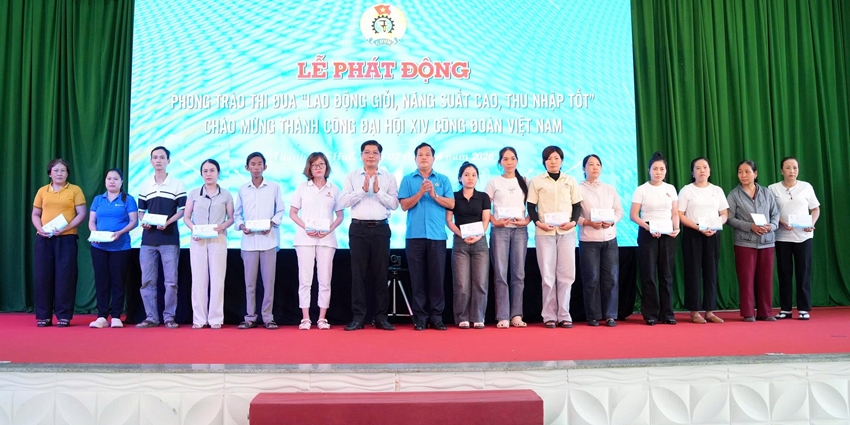 Khởi động phong trào thi đua “Lao động giỏi, năng suất cao, thu nhập tốt” giai đoạn 2026 - 2031