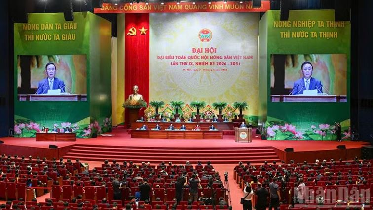 Khai mạc trọng thể Đại hội đại biểu toàn quốc Hội Nông dân Việt Nam lần thứ IX
