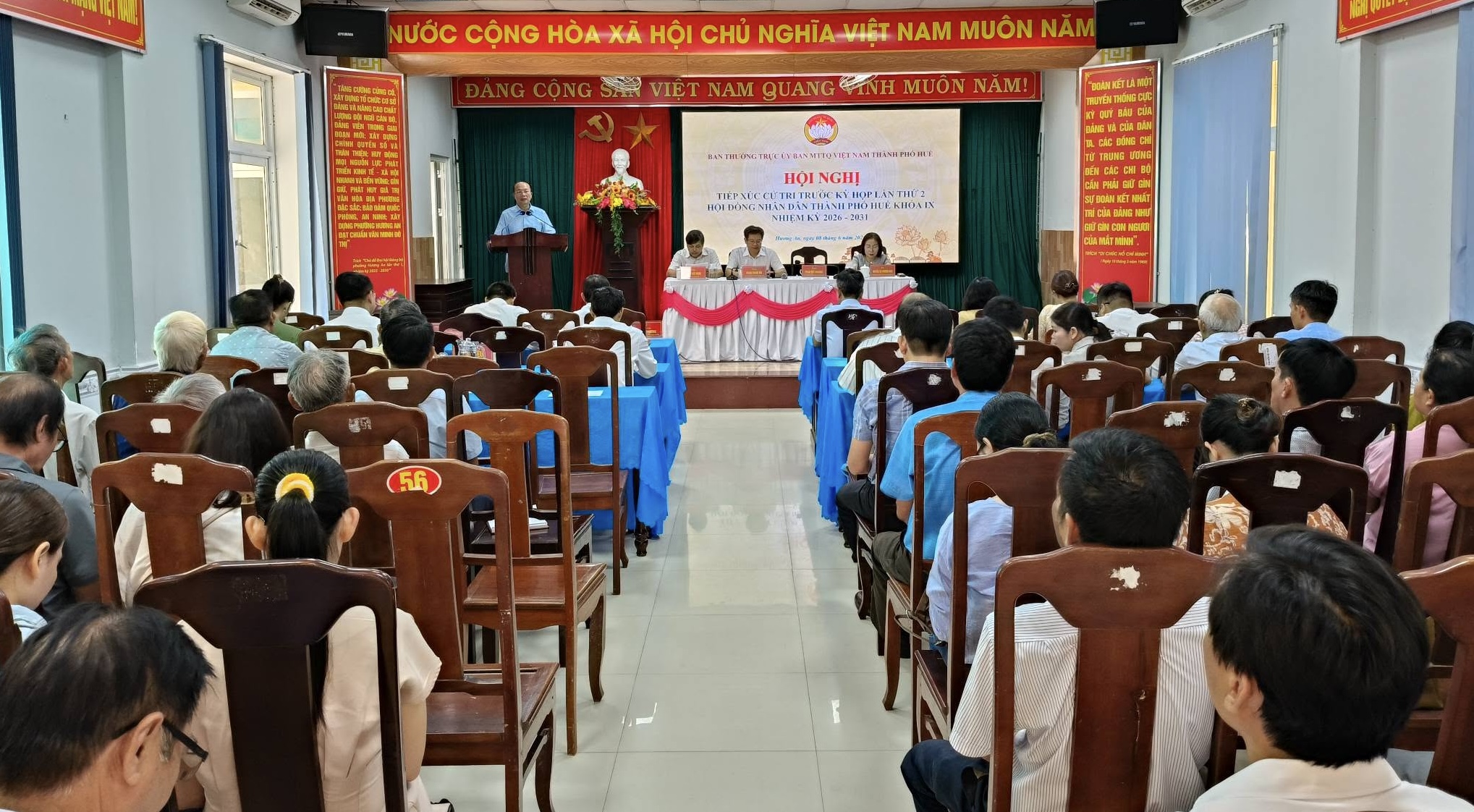 Cử tri Hương An kiến nghị về đầu tư hạ tầng, các vấn đề dân sinh