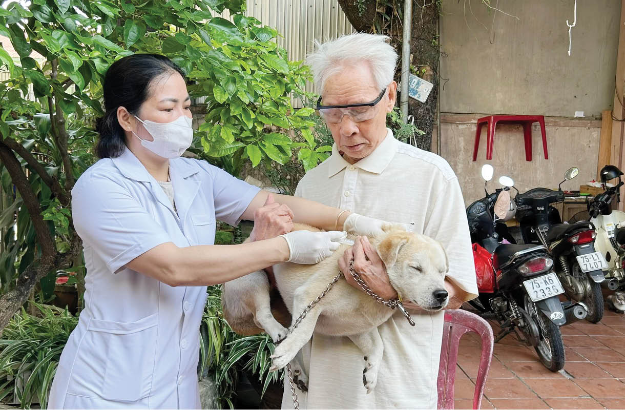 Phòng dại cho vật nuôi