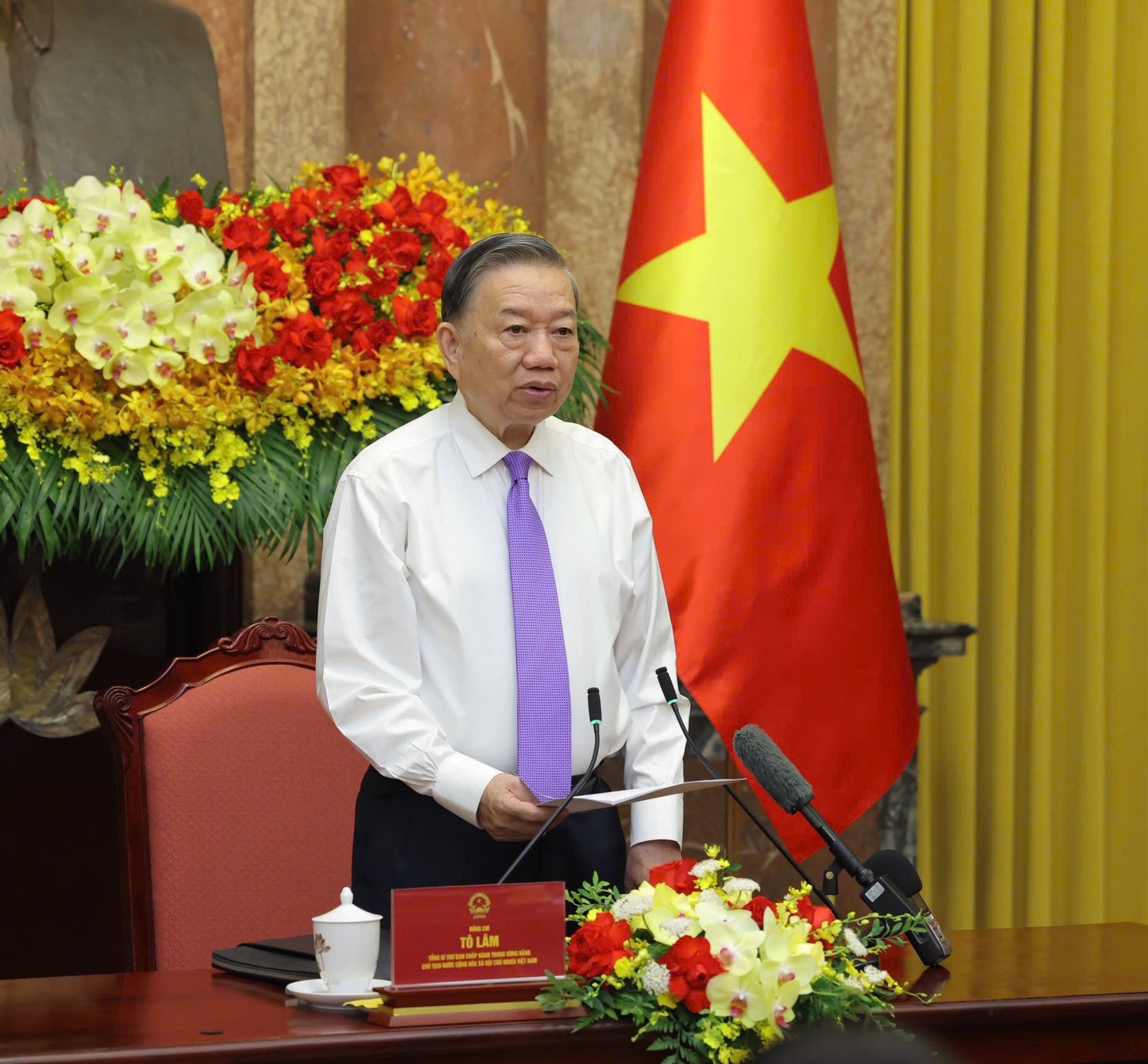 Phát biểu của Tổng Bí thư, Chủ tịch nước Tô Lâm tại buổi gặp mặt 100 tấm gương tiêu biểu của Chương trình Việc tử tế