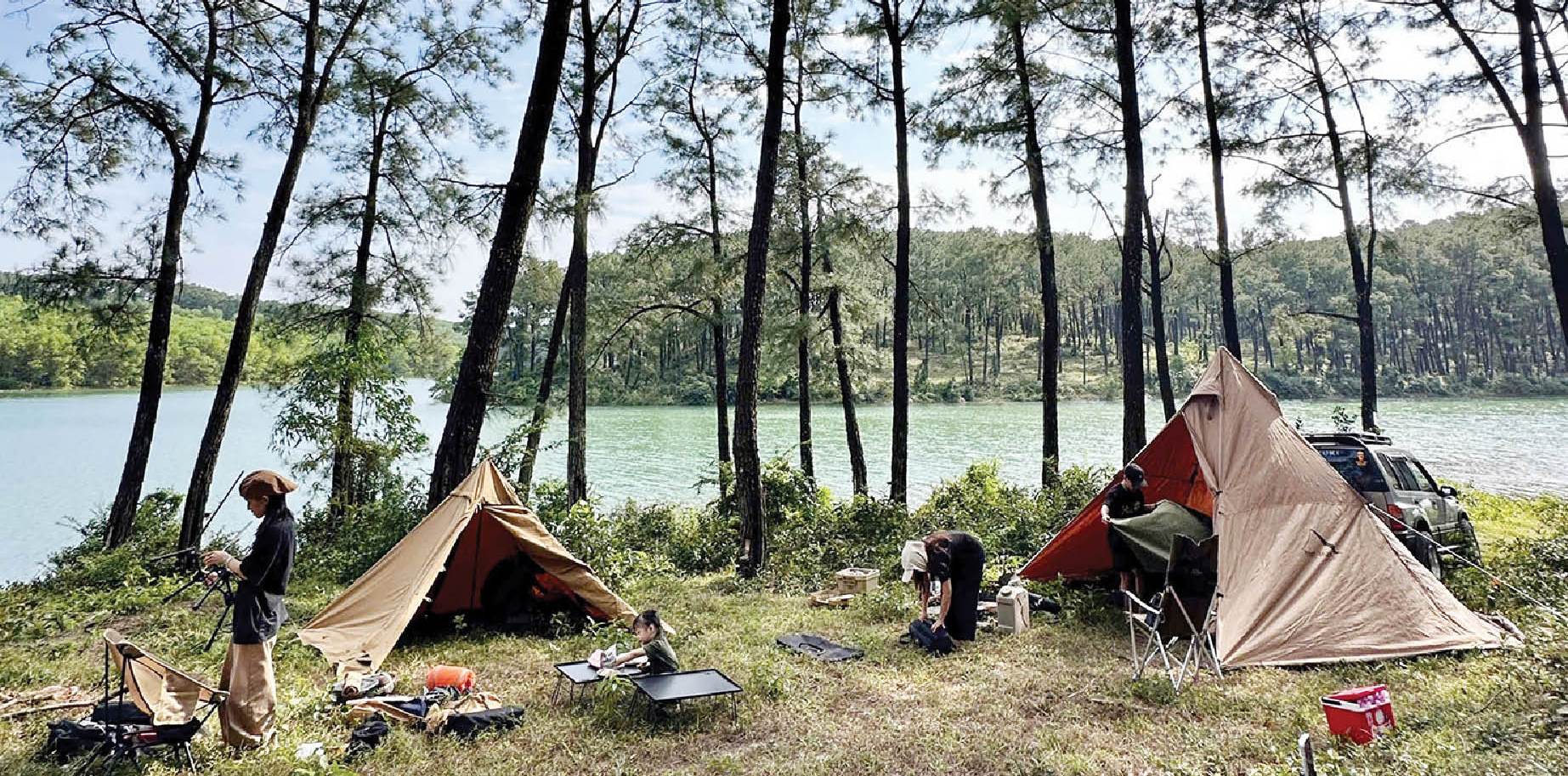 Bình yên với camping mini
