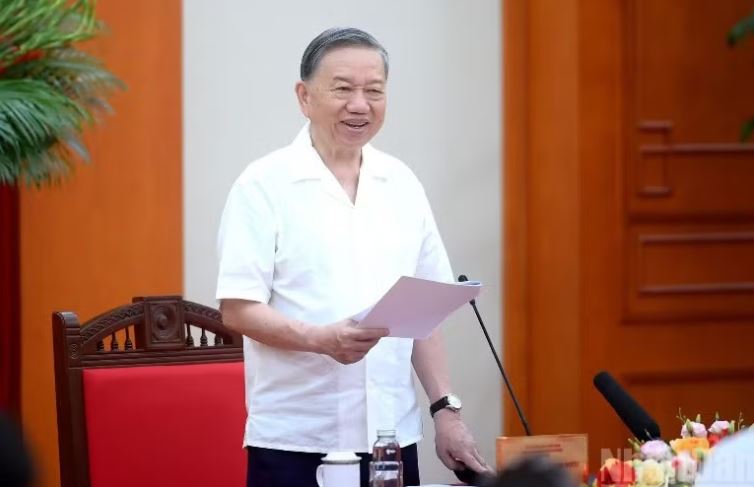 Thông báo Kết luận của Tổng Bí thư, Chủ tịch nước Tô Lâm tại buổi làm việc với Ban Tổ chức Trung ương về trọng tâm công tác xây dựng Đảng, công tác tổ chức, cán bộ