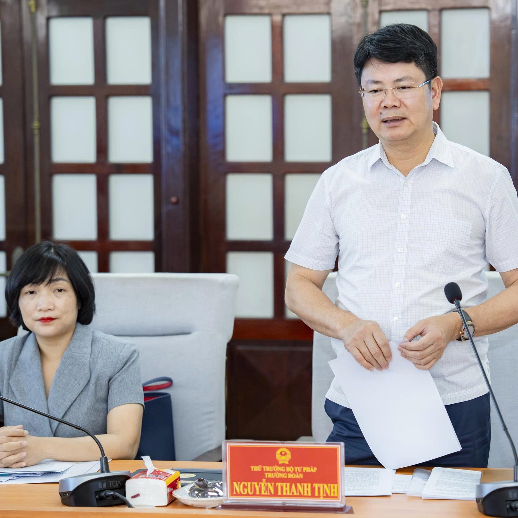 Bộ Tư pháp khảo sát thực tiễn cải cách thủ tục hành chính tại Huế