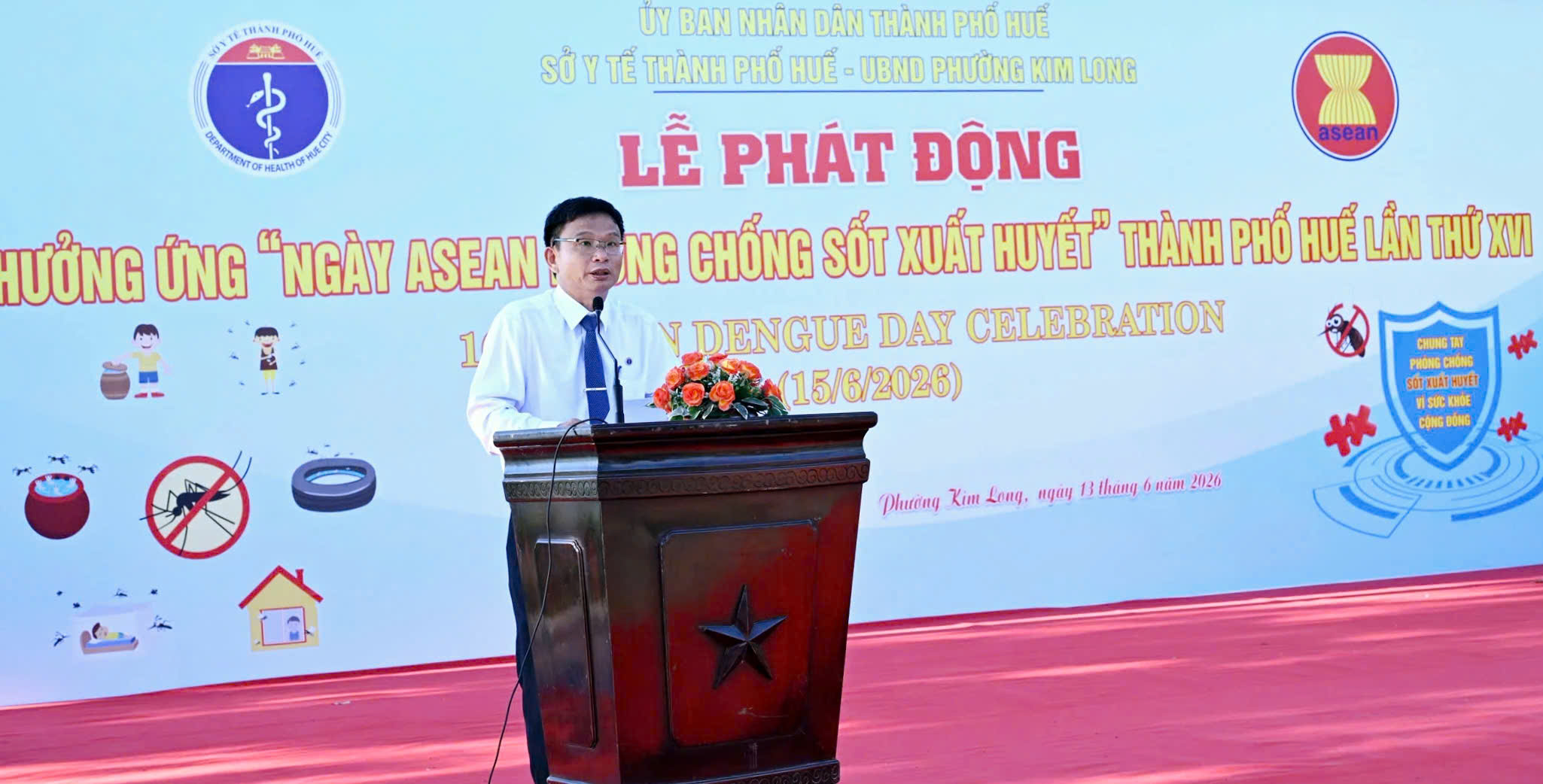 Phát động Ngày ASEAN phòng, chống sốt xuất huyết lần thứ 16