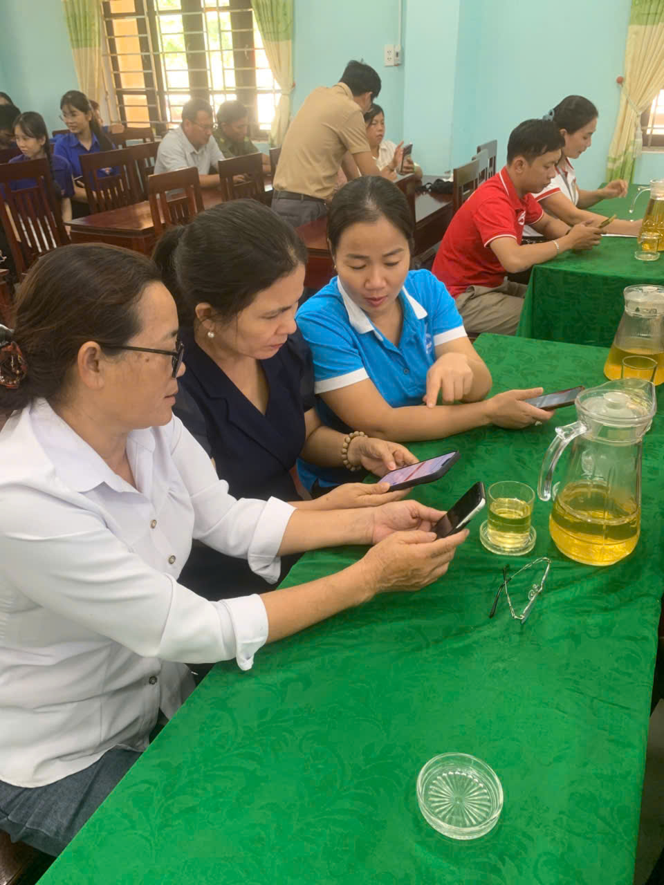 Phú Vinh nâng cao năng lực, kỹ năng số cho đội ngũ cán bộ thôn