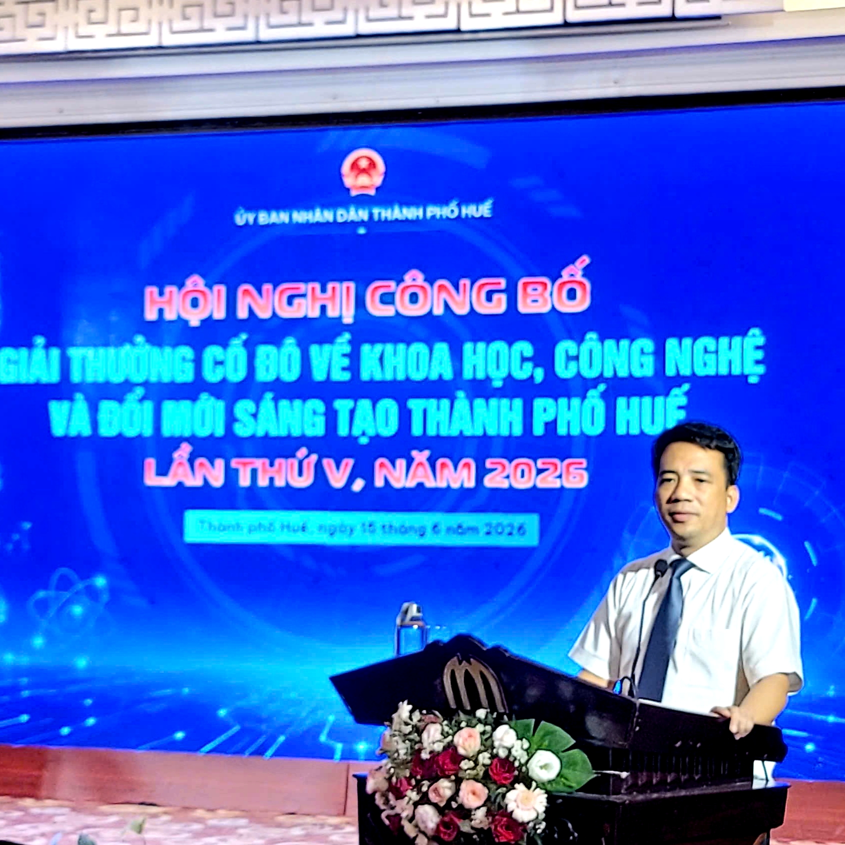 200 triệu đồng dành cho giải A Giải thưởng Cố đô về khoa học, công nghệ và đổi mới sáng tạo thành phố Huế